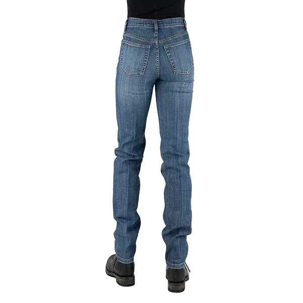 Women's Stetson 915 High Rise Straight Jean 11-054-0915-3002 - Crazy House Western Wear