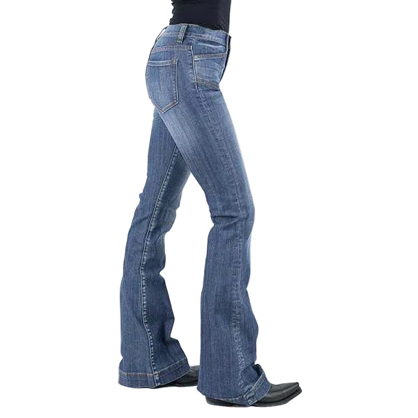 Women's Stetson 921 High Rise Flare Jean 11-054-0921-2402 - Crazy House Western Wear
