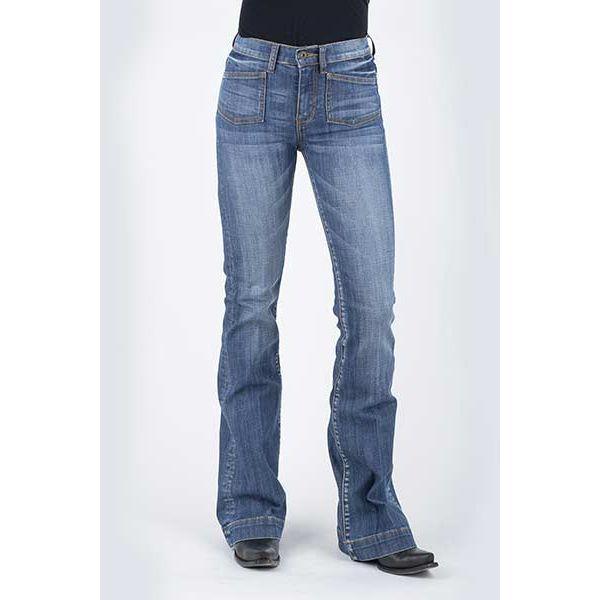 Women's Stetson 921 High Rise Flare Jean 11-054-0921-2402 - Crazy House Western Wear