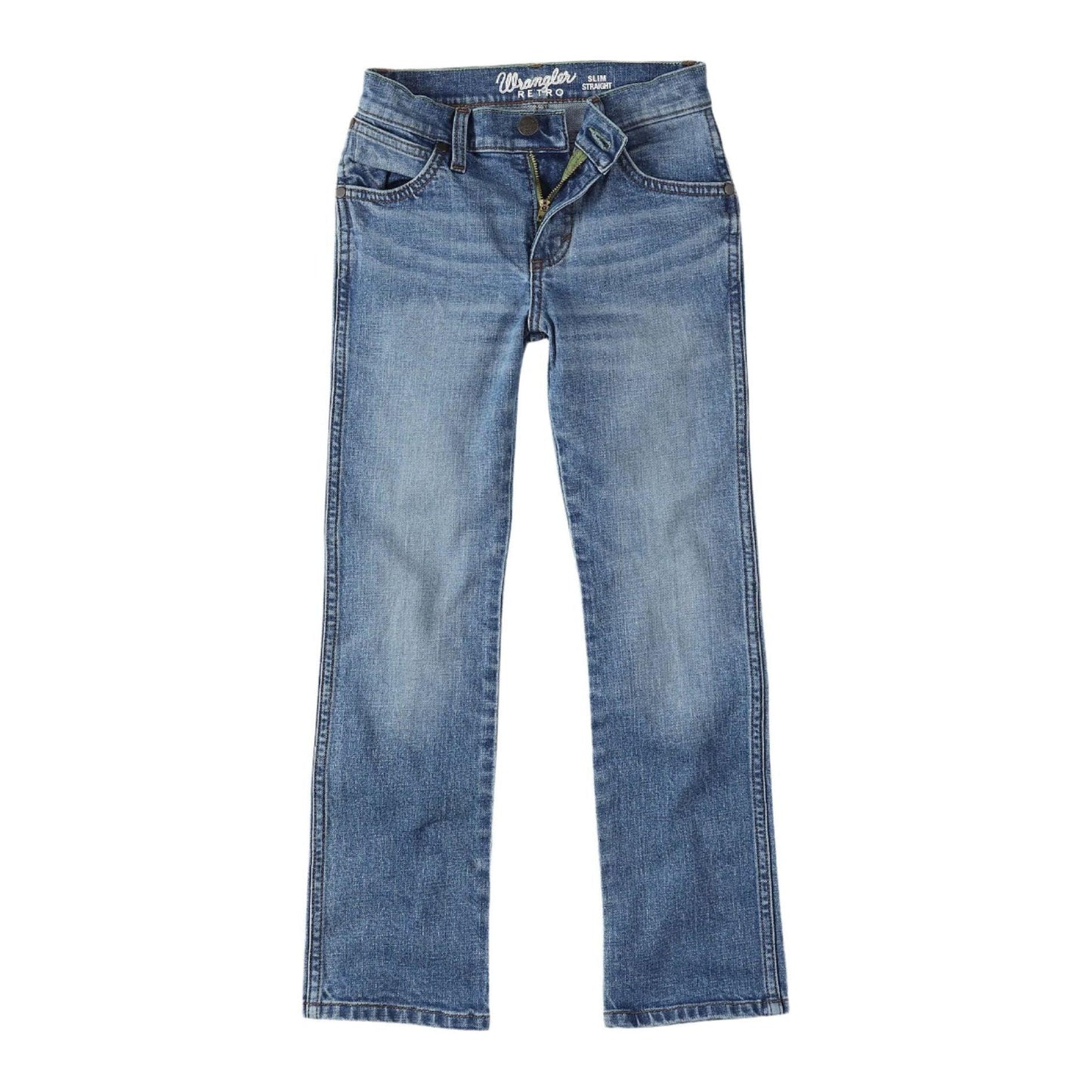 Boy's Wrangler Retro® Slim Straight Jean (4-20) JRT30EB - Crazy House Western Wear