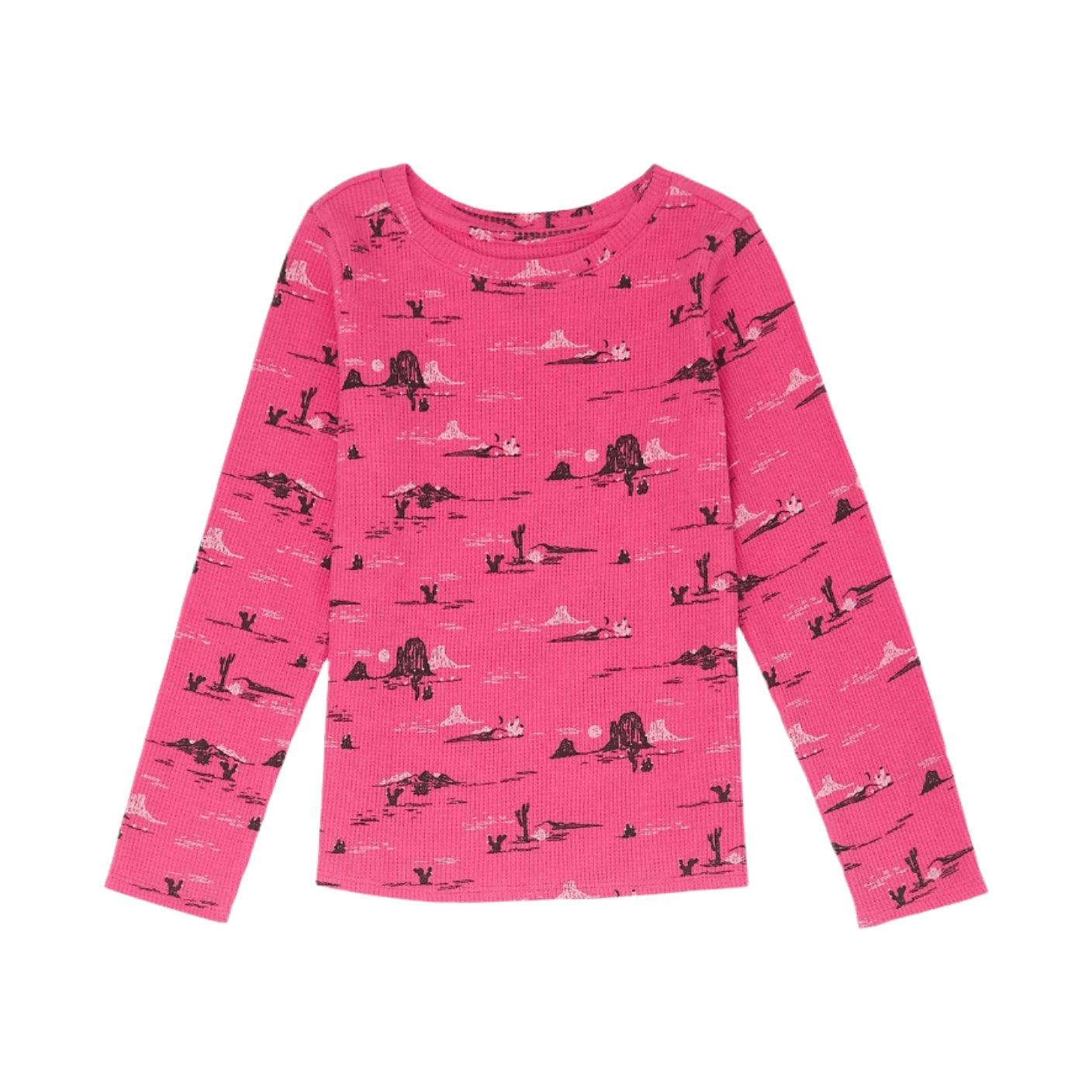 Girl's Wrangler Desert Graphic Tee 2355917 - Crazy House Western Wear