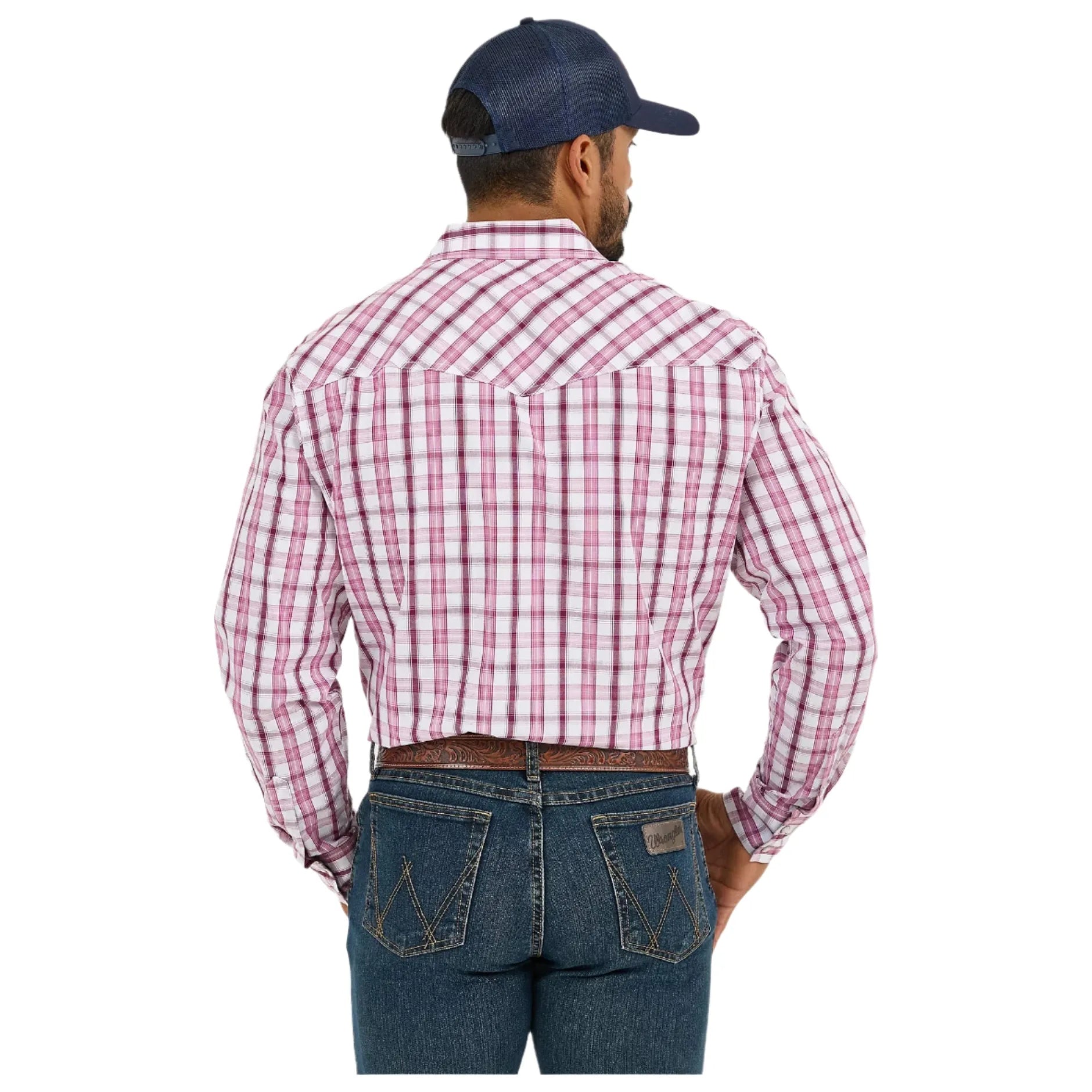 Men's Wrangler 20X Competition Advanced Comfort Long Sleeve Western Snap Shirt 112365389 - Crazy House Western Wear