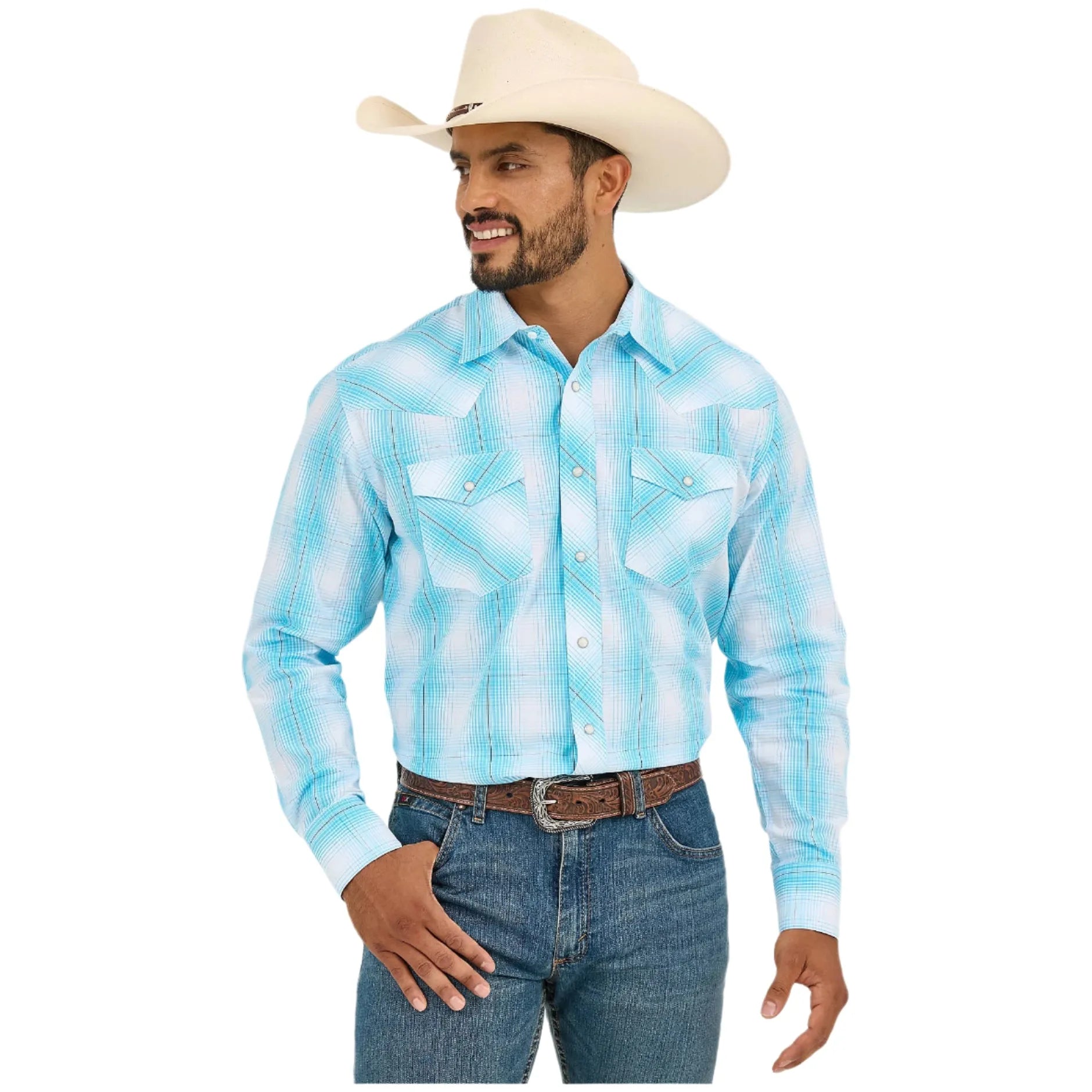 Men's 20X Competition Advanced Comfort Long Sleeve Western Snap Shirt 112365392 - Crazy House Western Wear