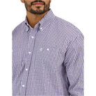 Men's Wrangler George Strait™ Long Sleeve Button Down Two Pocket Shirt 112365405 - Crazy House Western Wear