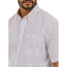 Men's Wrangler George Strait™ Short Sleeve One Pocket Button Down Shirt 112365409 - Crazy House Western Wear