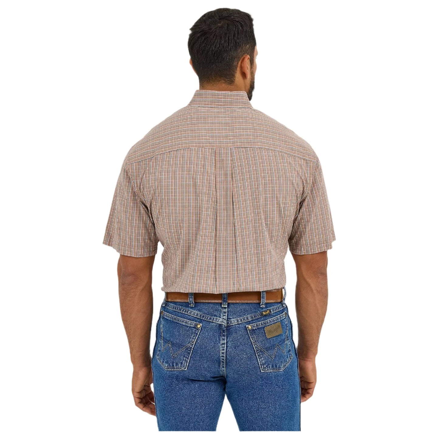 Men's Wrangler George Strait™ Short Sleeve Two Pocket Button Down Shirt 112365413