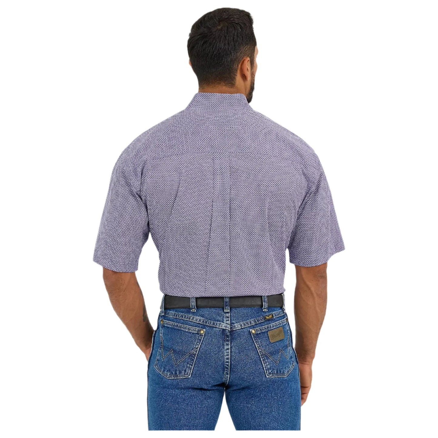 Men's Wrangler George Strait™ Short Sleeve Two Pocket Button Down Shirt 112365415
