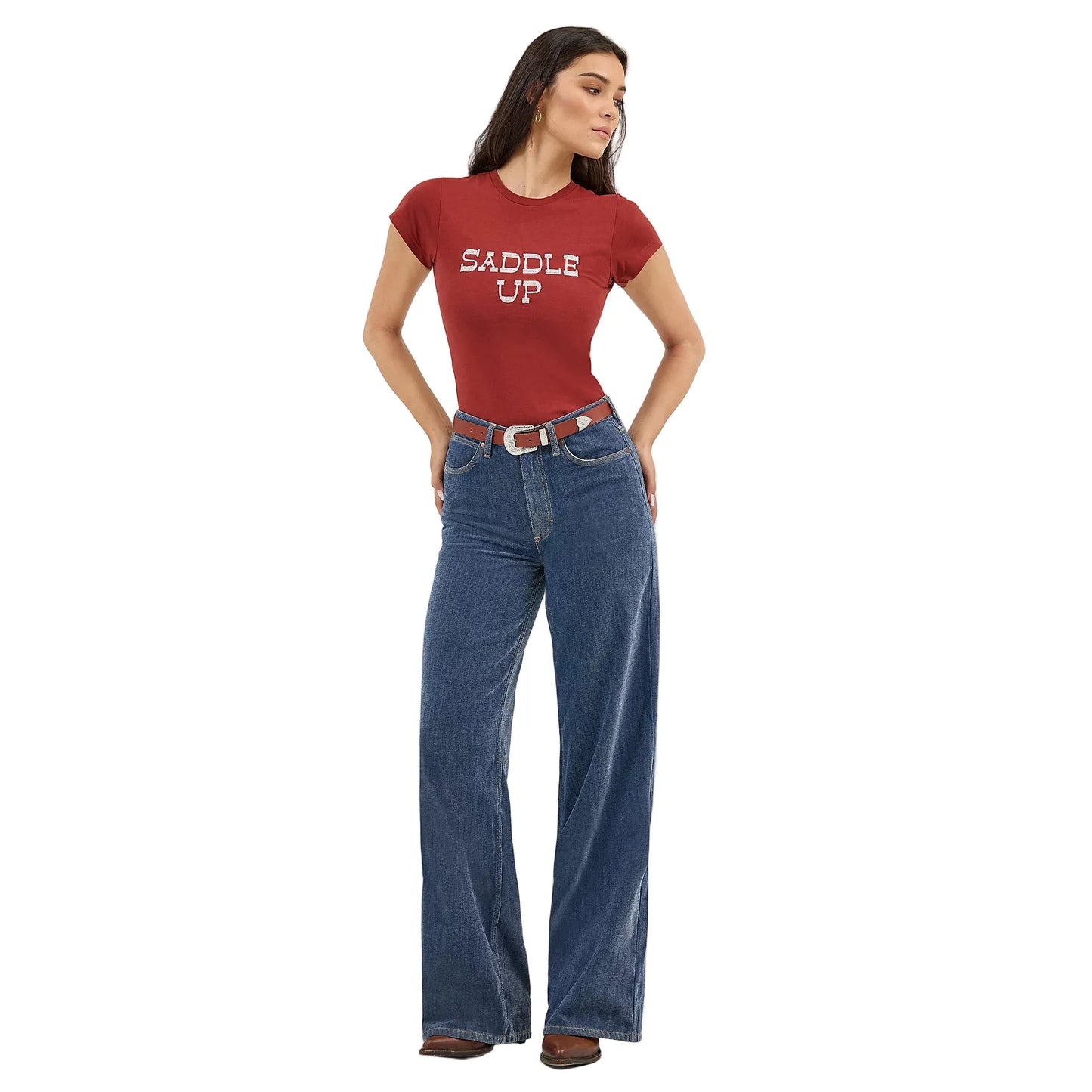 Women's Wrangler Graphic Shrunken Tee