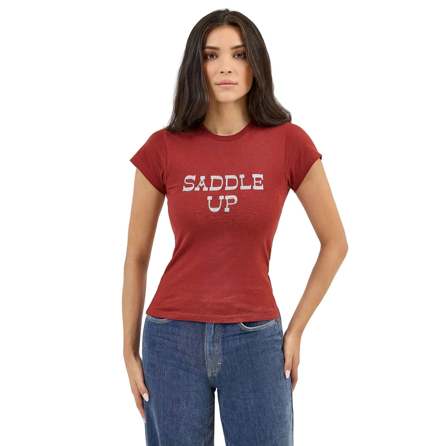 Women's Wrangler Graphic Shrunken Tee