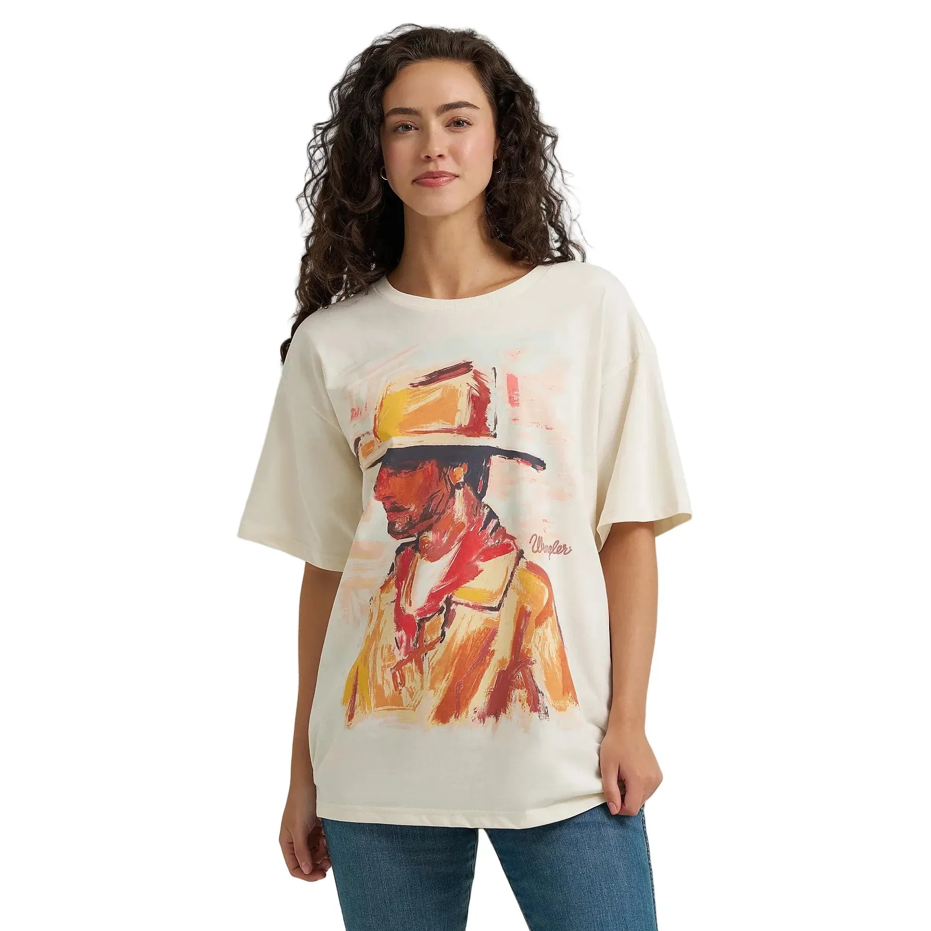 Women's Wrangler Western Graphic Oversized Tee