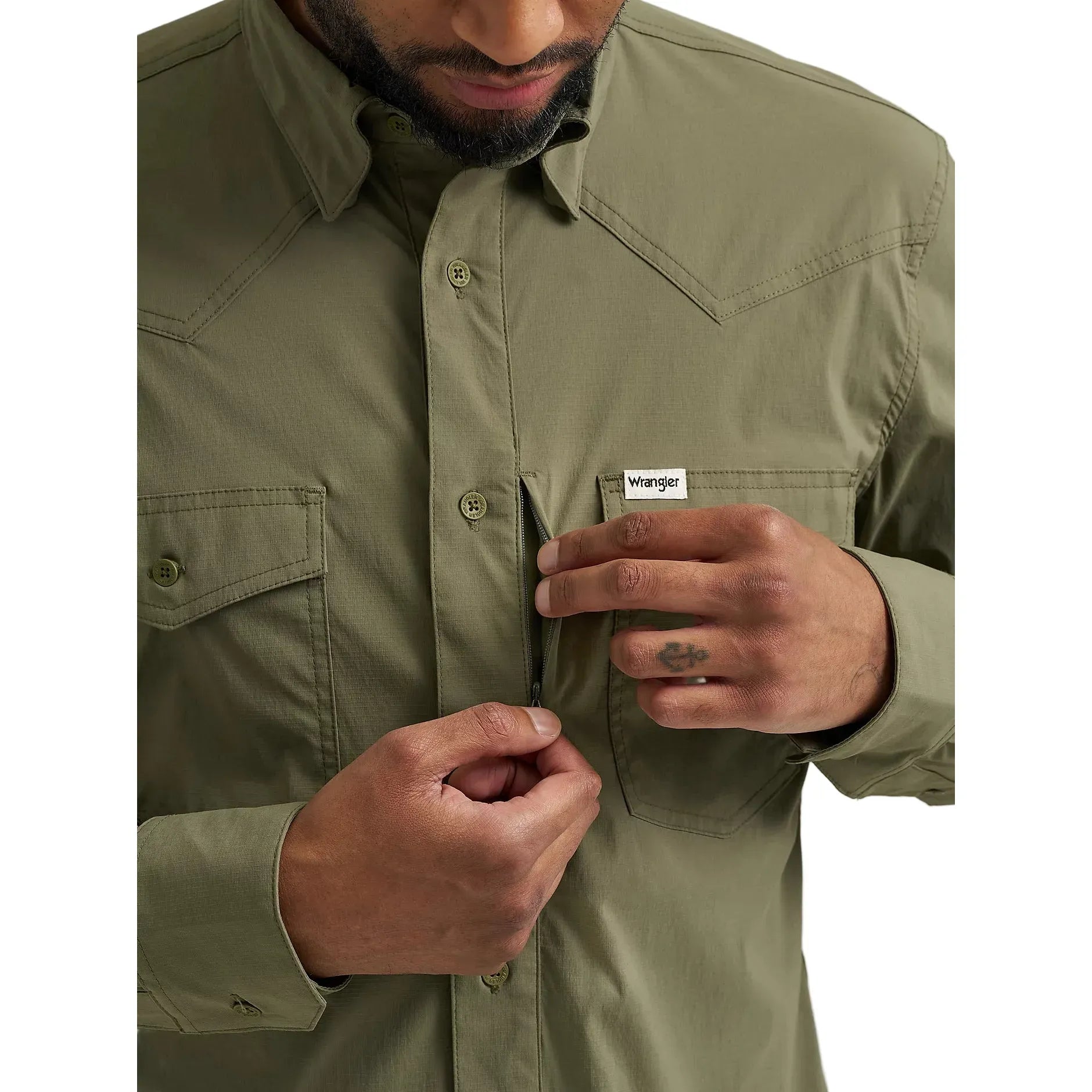 Men's Wrangler All Terrain Gear Technical Shirt