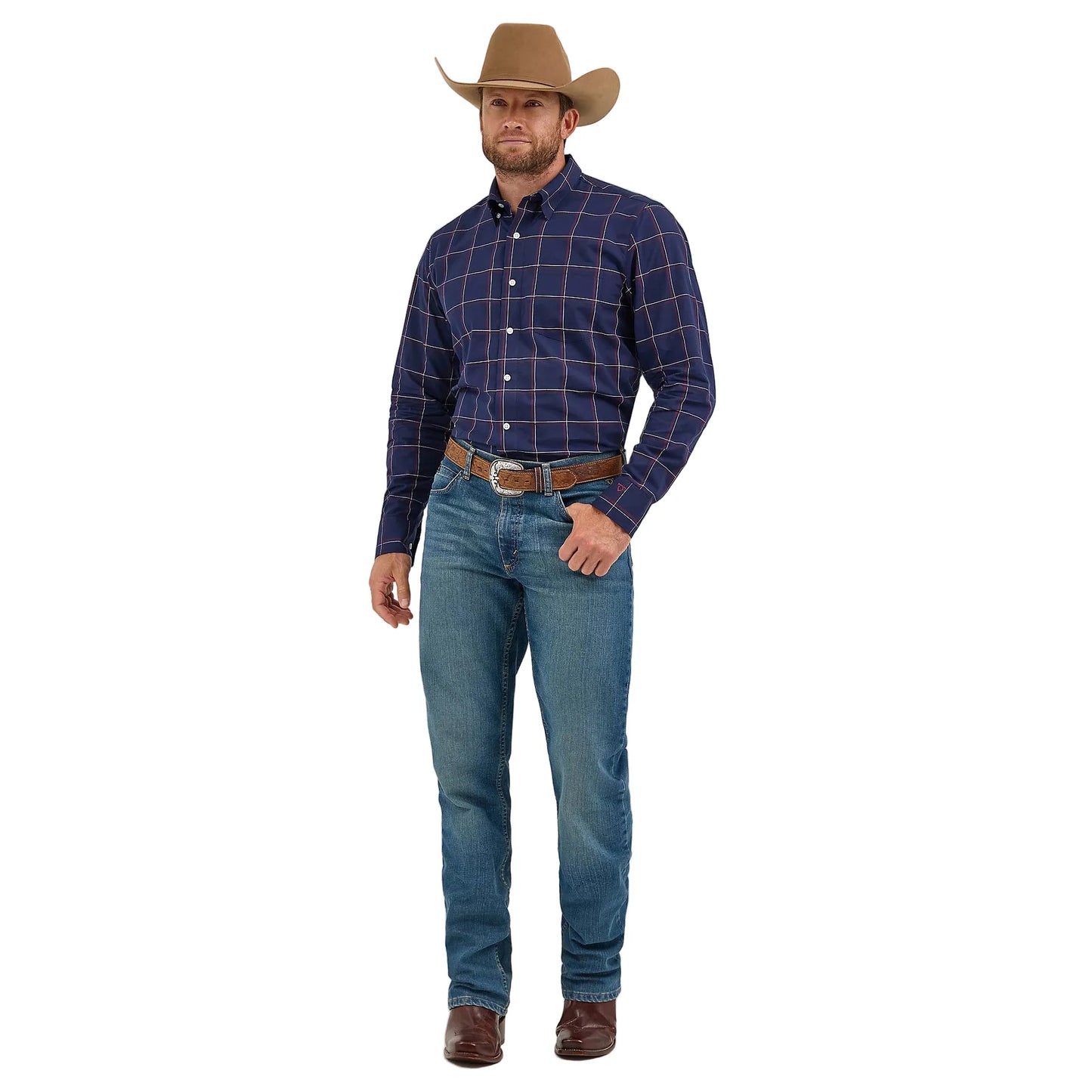 Men's Wrangler Cody Johnson One Pocket Button Down Shirt
