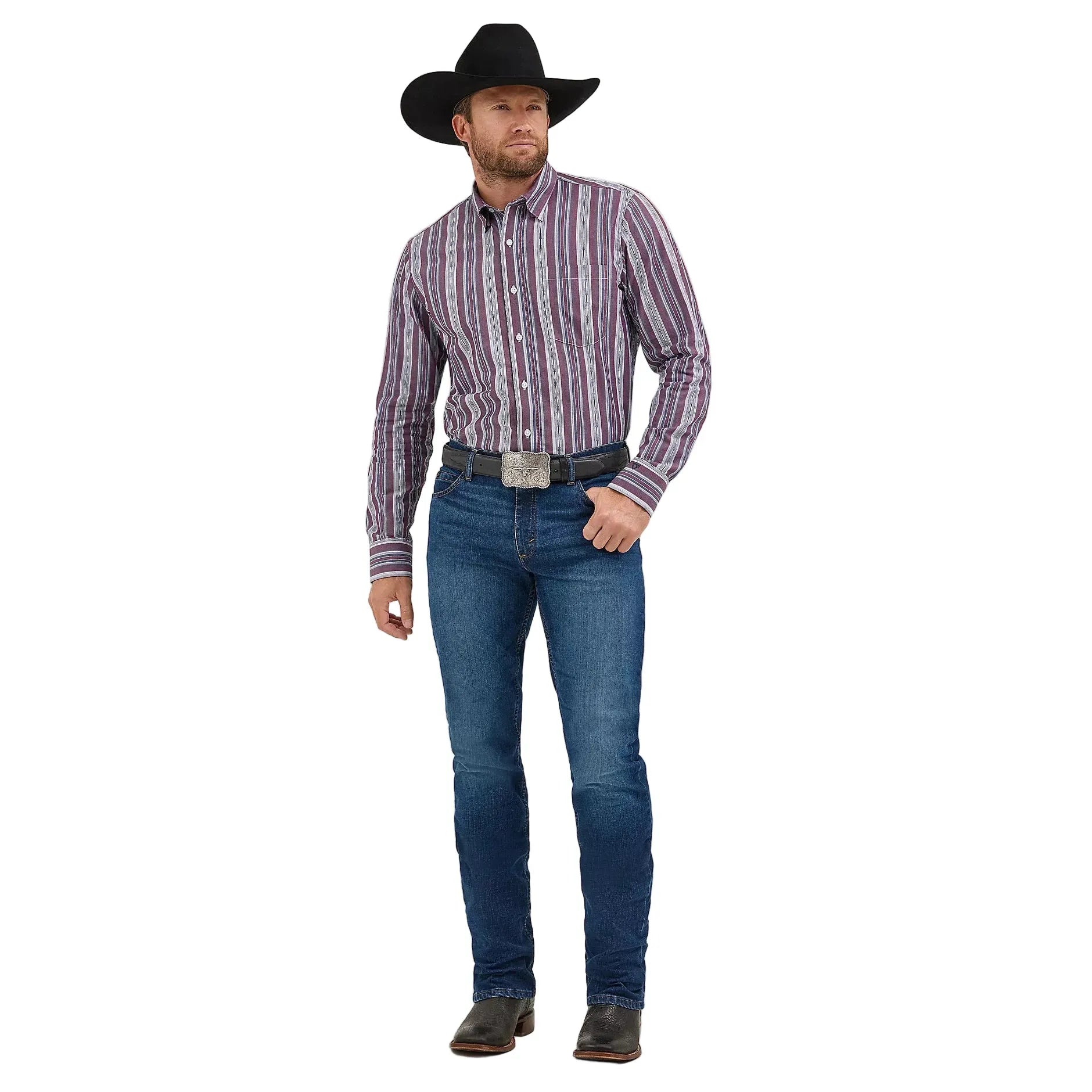 Men's Wrangler Cody Johnson One Pocket Button Down Shirt