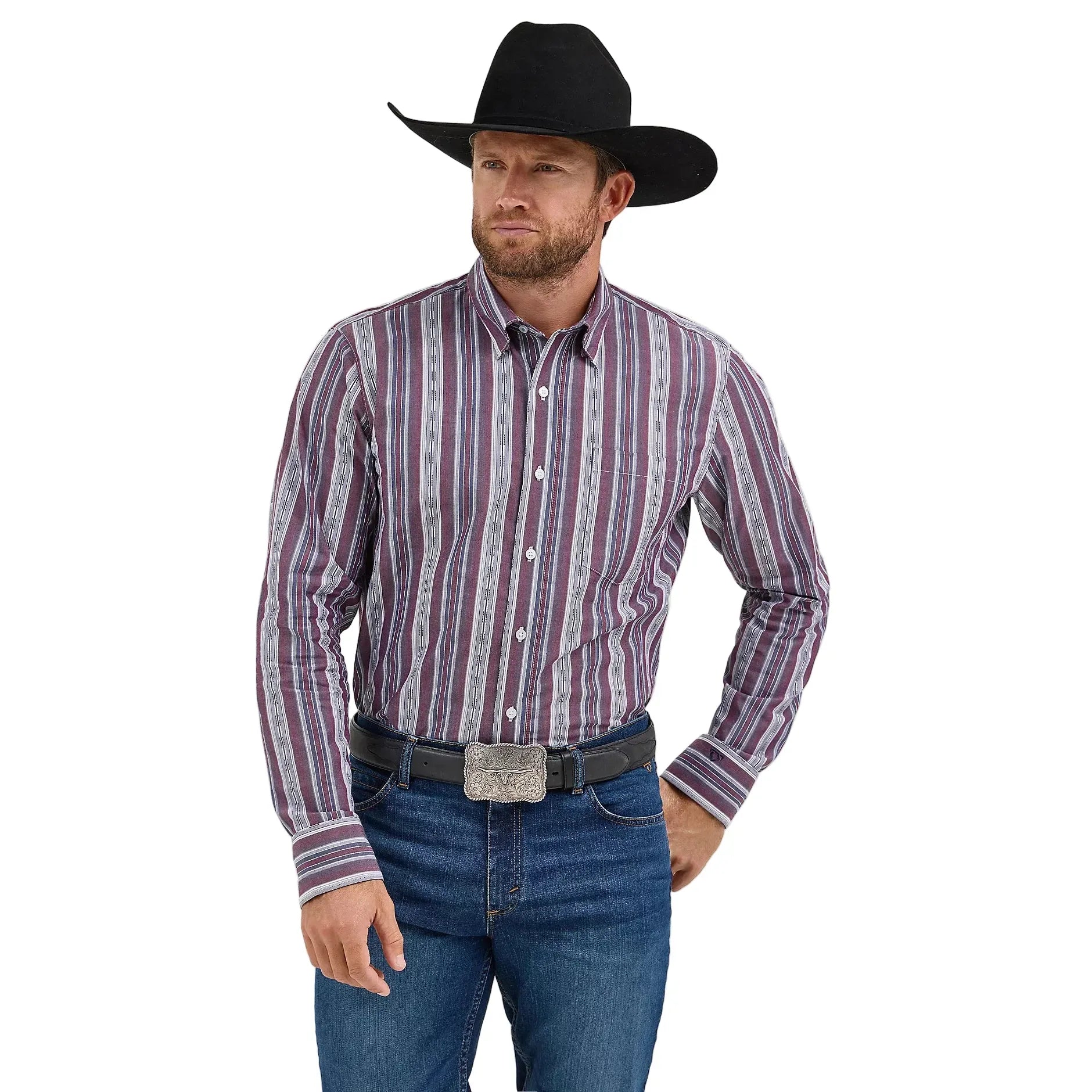 Men's Wrangler Cody Johnson One Pocket Button Down Shirt