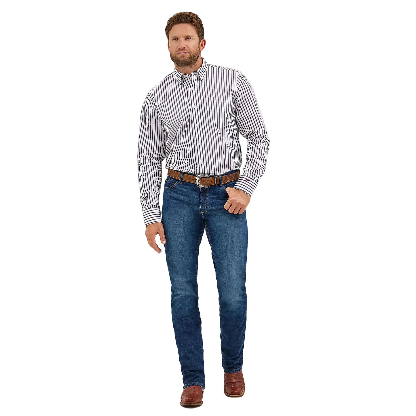 Men's Wrangler Cody Johnson One Pocket Button Down Shirt