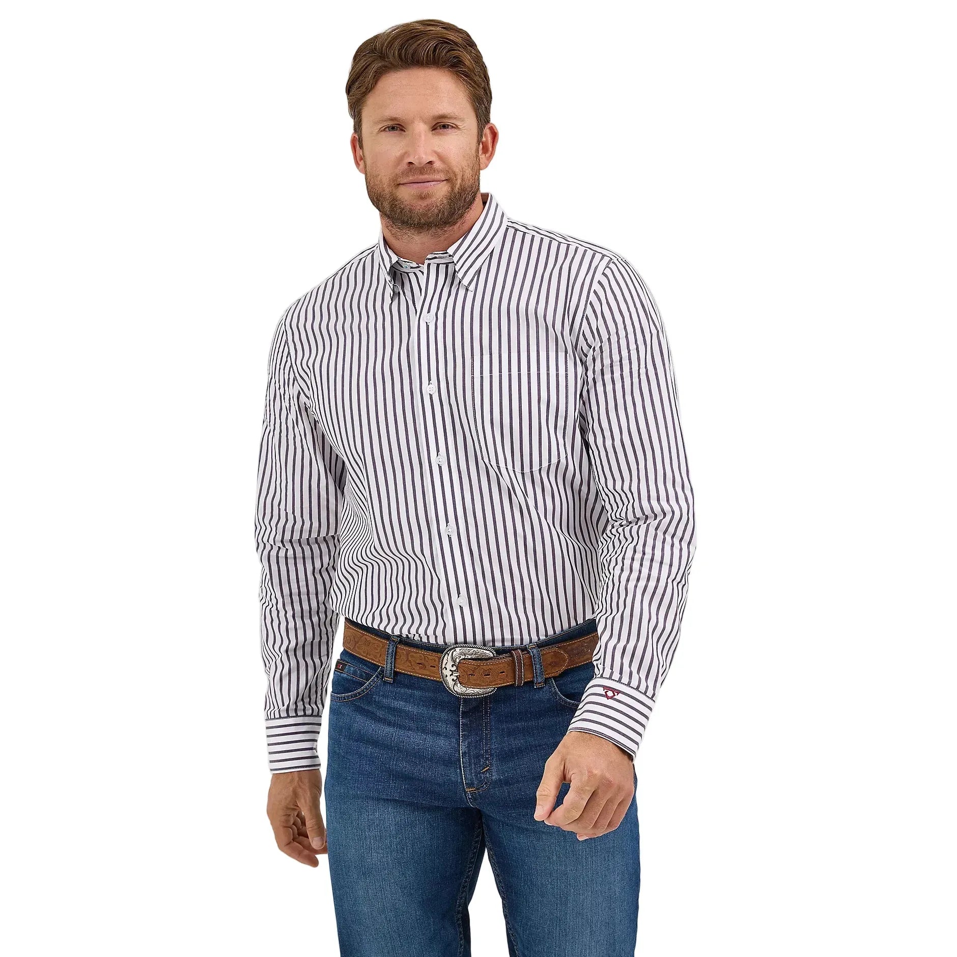 Men's Wrangler Cody Johnson One Pocket Button Down Shirt