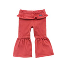 Girl's Wrangler Vibrant Ruffle Leg Flare Jean