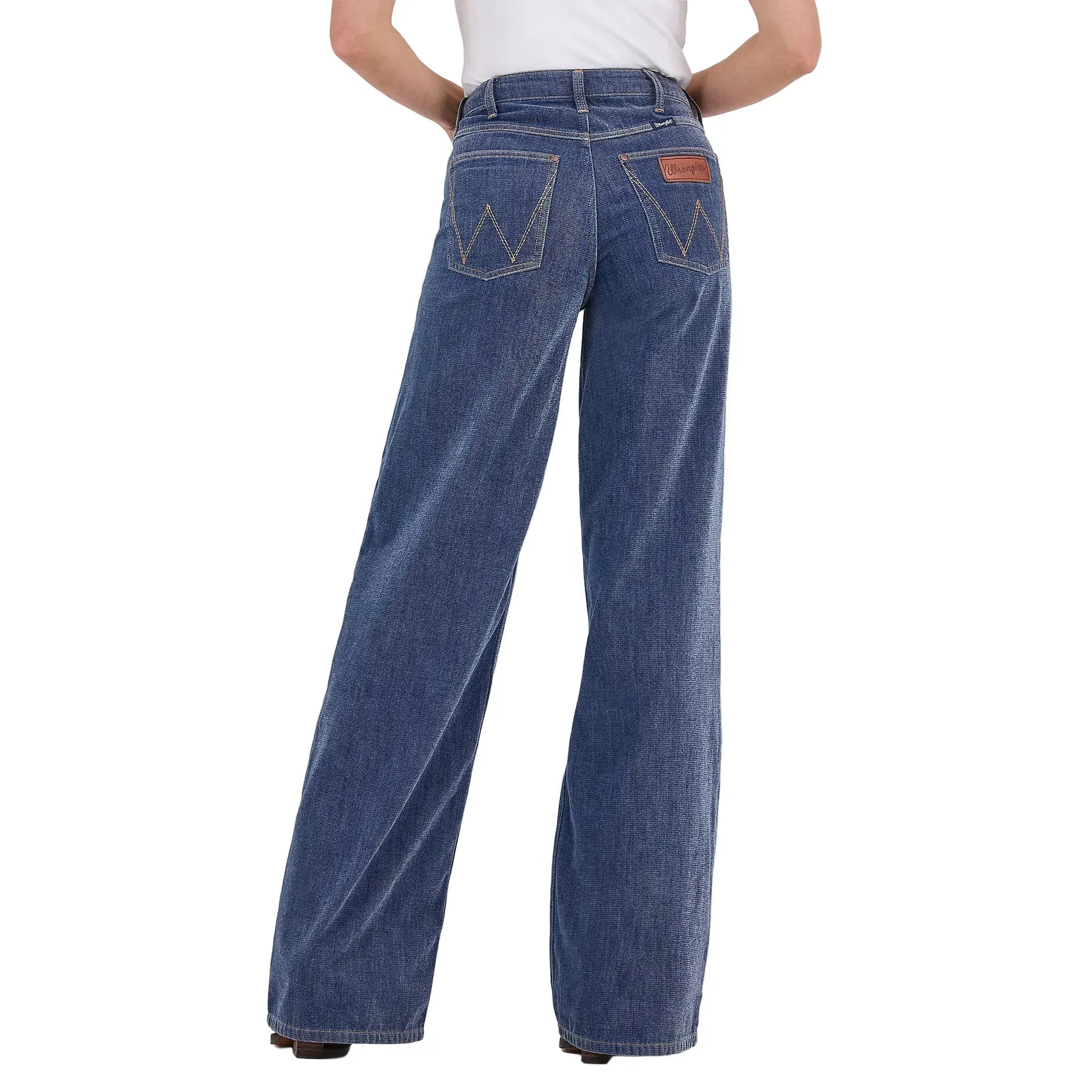 Women's Wrangler Retro Bailey High Rise Airy Wide Leg Jeans 112371956
