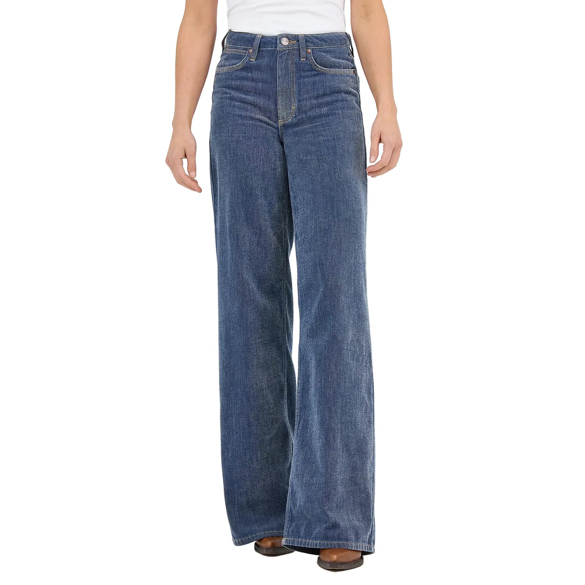Women's Wrangler Retro Bailey High Rise Airy Wide Leg Jeans 112371956