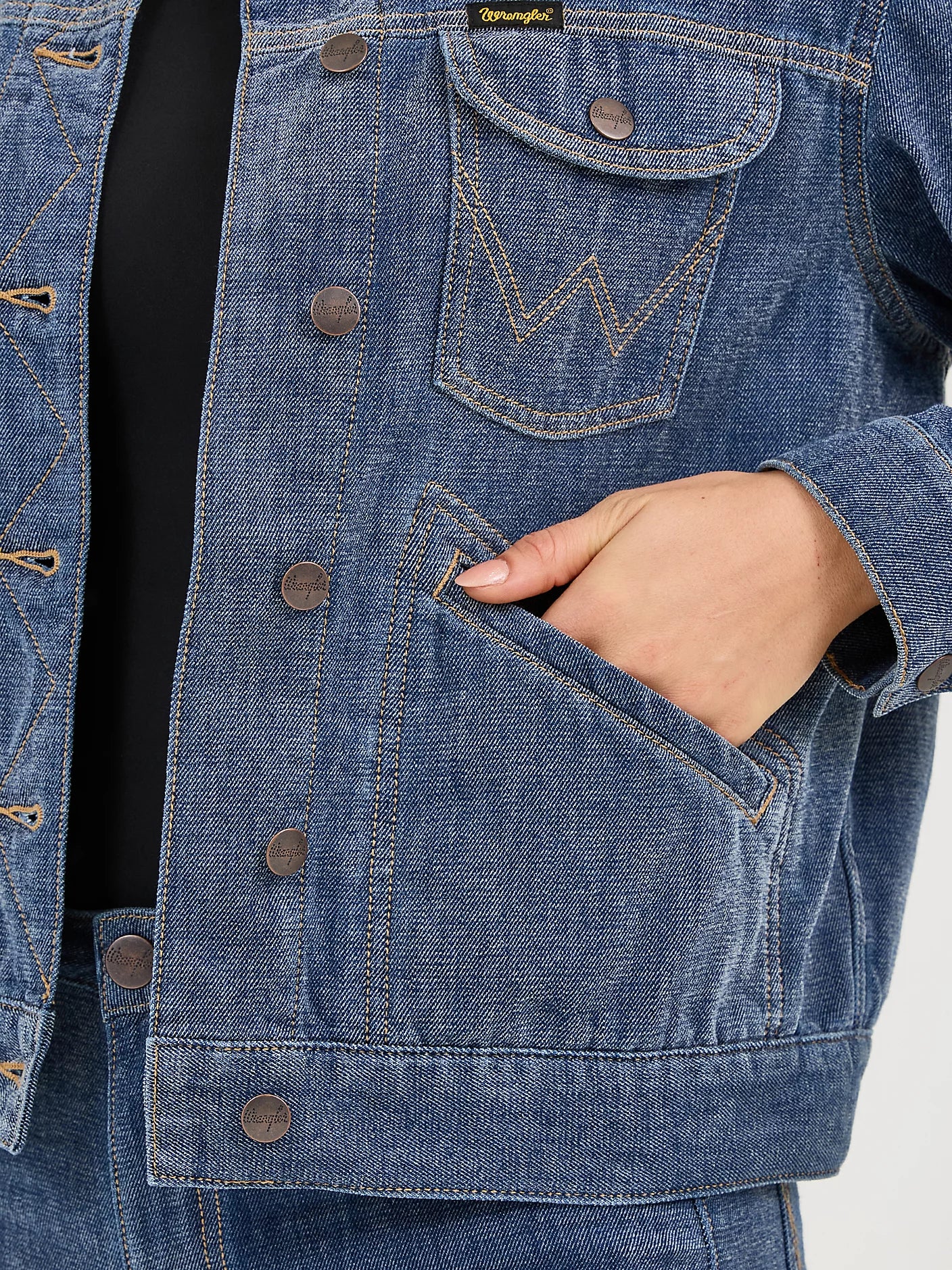 Women's Wrangler Airy Denim Jacket 112372393