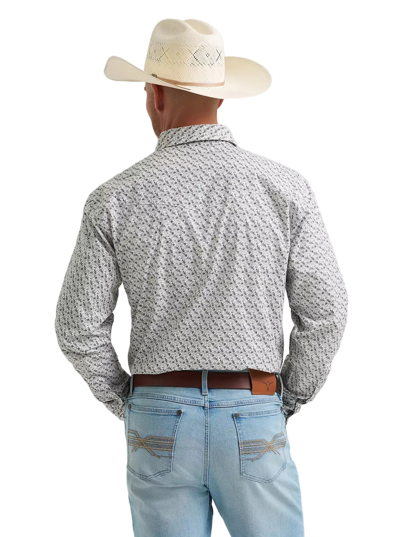 Men's Wrangler 20X Competition Advanced Comfort Long Sleeve Two Pocket Western Snap Shirt 112374298