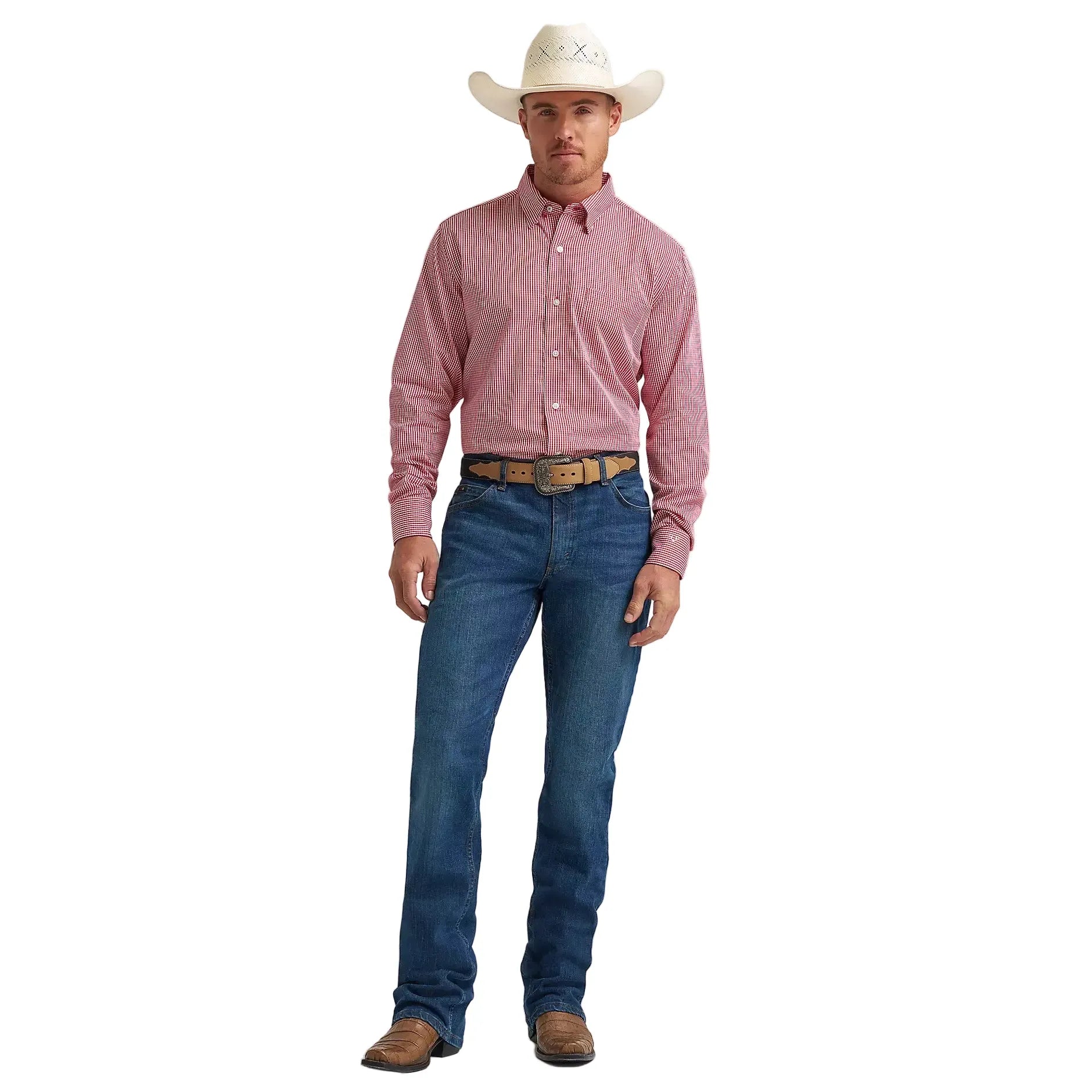 Men's Wrangler Cody Johnson One Pocket Button Down Shirt 112374463