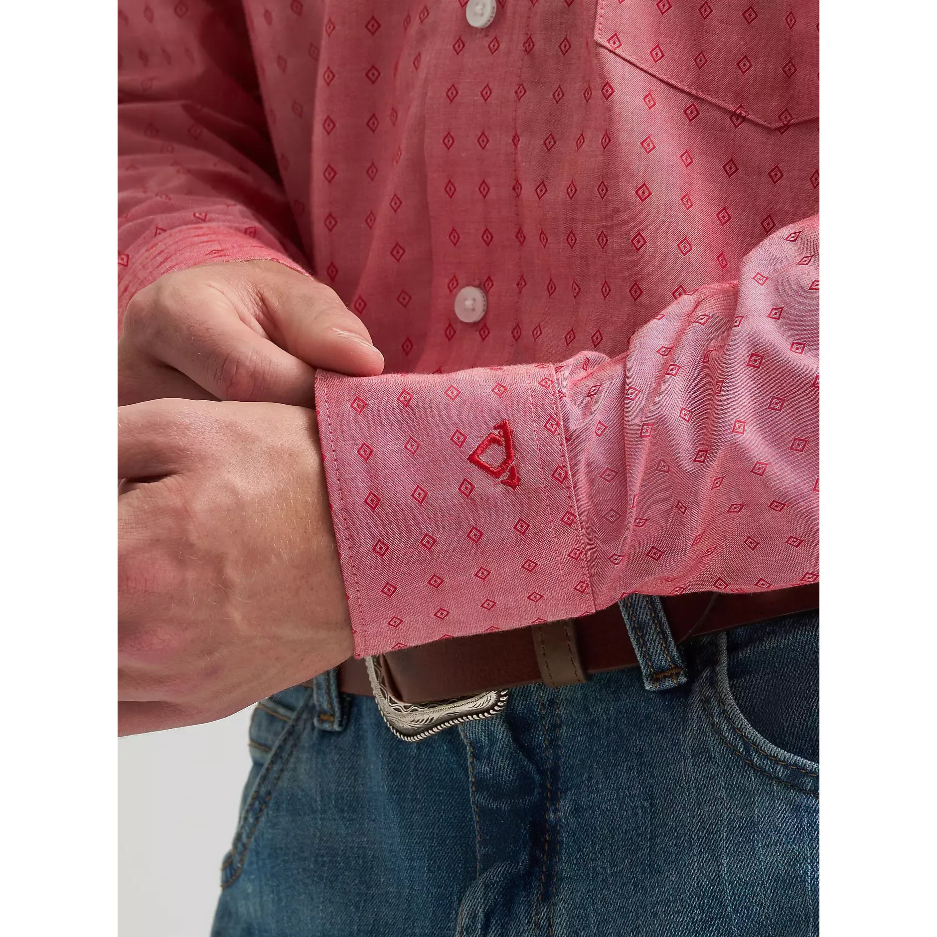 Men's Wrangler Cody Johnson One Pocket Button Down Shirt 112374464