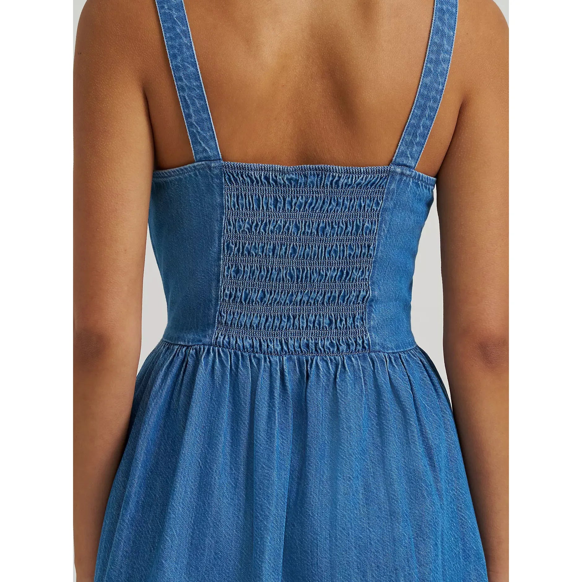 Women's Wrangler Princess Waist Denim Tank Dress 112379498