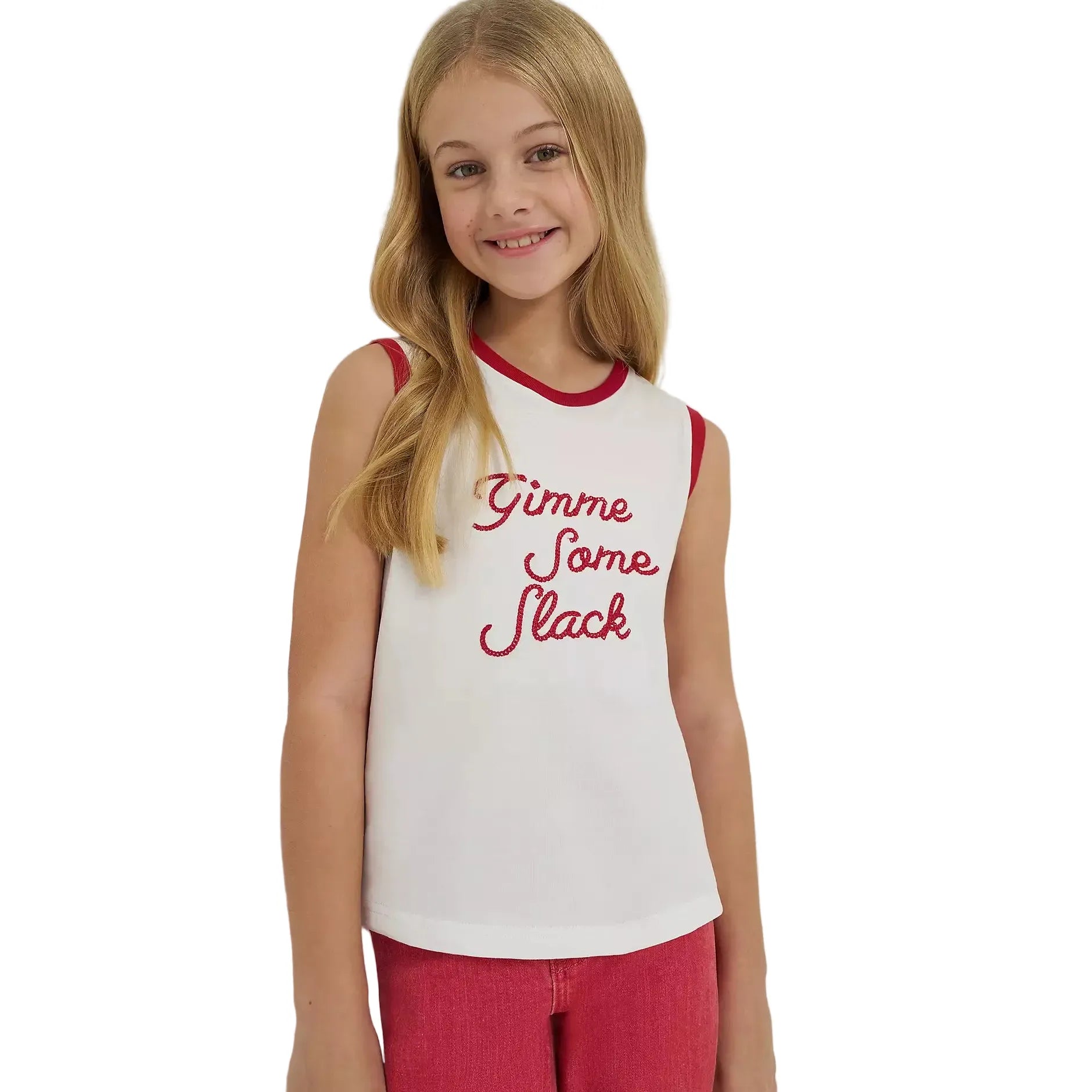 Girl's Lainey Wilson x Wrangler Gimme Some Slack Tank 112380478