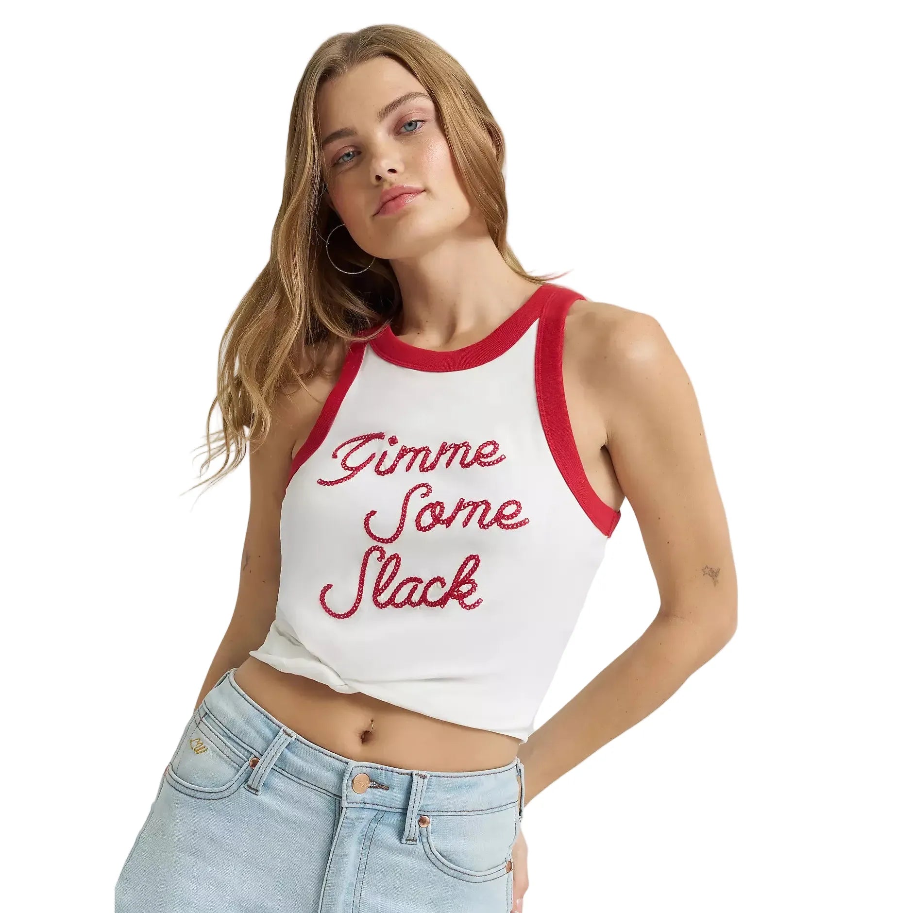 Women's Wrangler Lainey Wilson x Wrangler Gimme Some Slack Tank 112380487