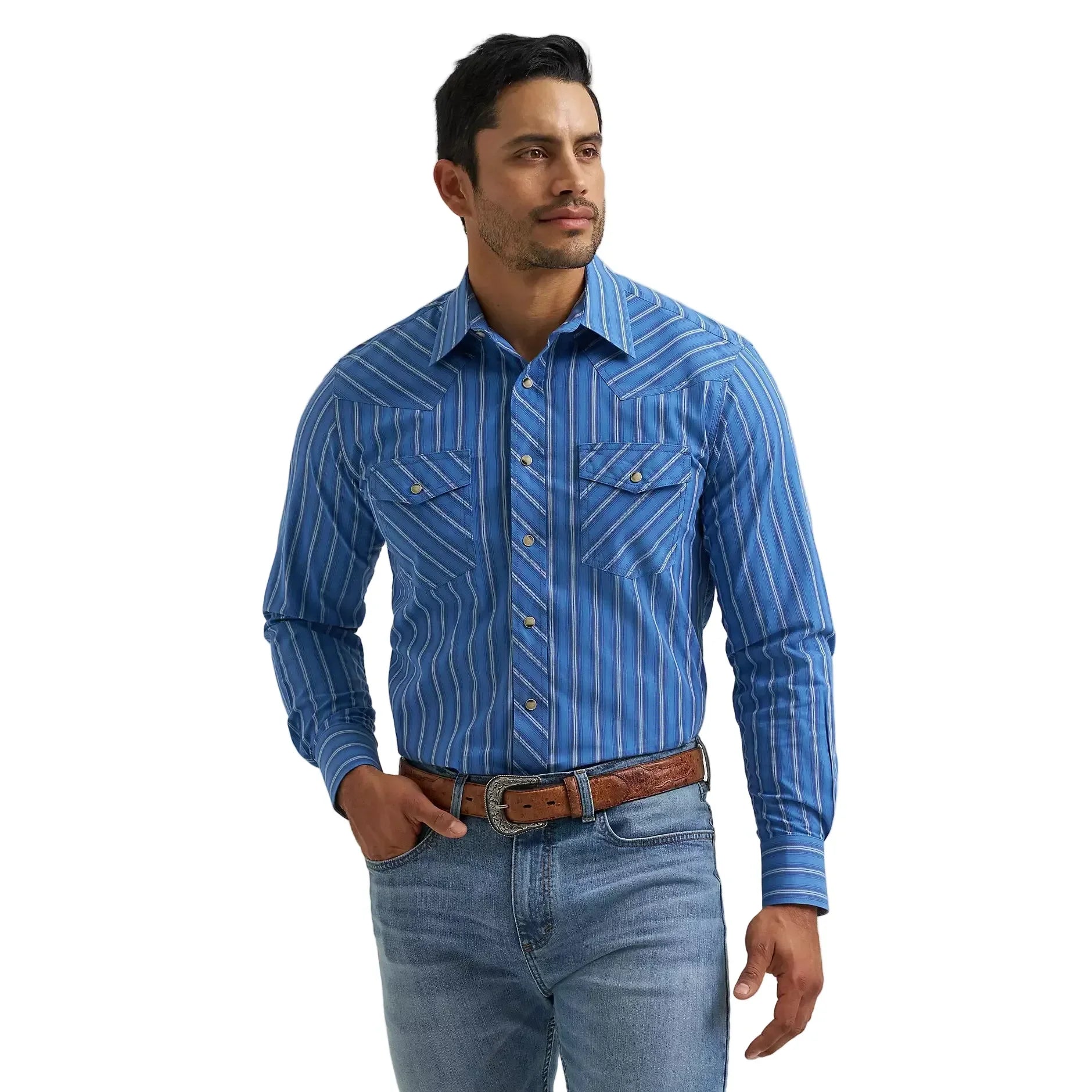 Men's Wrangler 20X Competition Advanced Comfort Long Sleeve Snap Shirt 112381453
