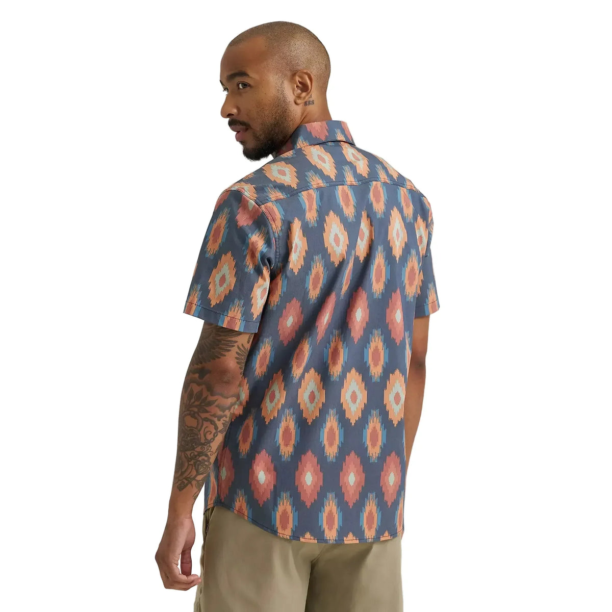 Men's Wrangler Ikat Diamond Outdoor Shirt 112381653