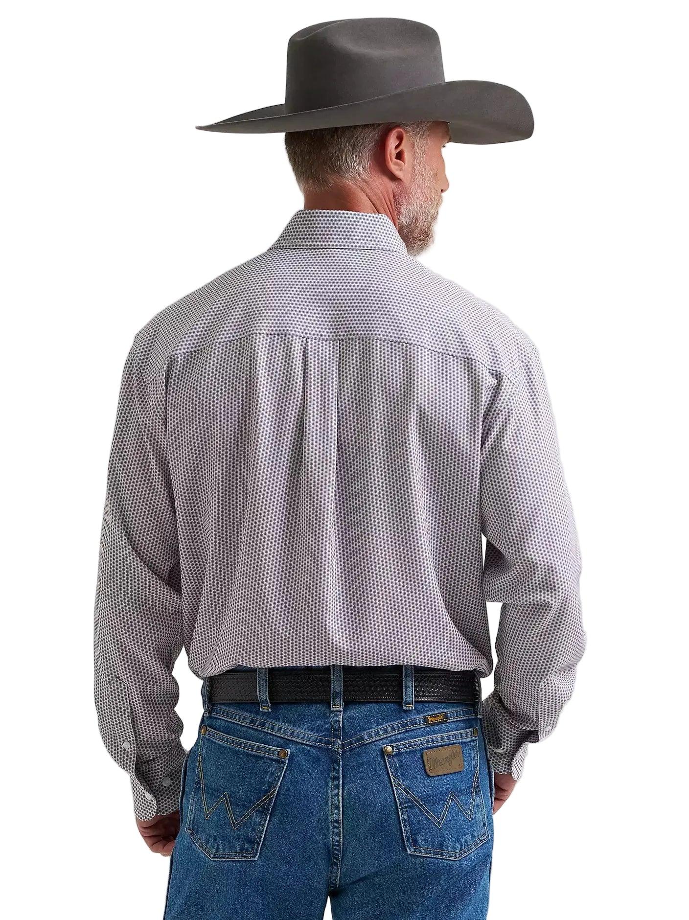Men's Lagoon Starburst George Strait Performance Button Down Shirt 112381963