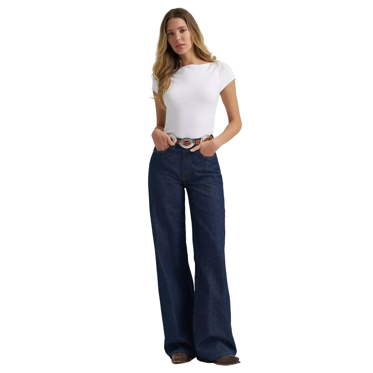 Women's Wrangler Retro® Bailey High Rise Wide Leg Jean 112382269