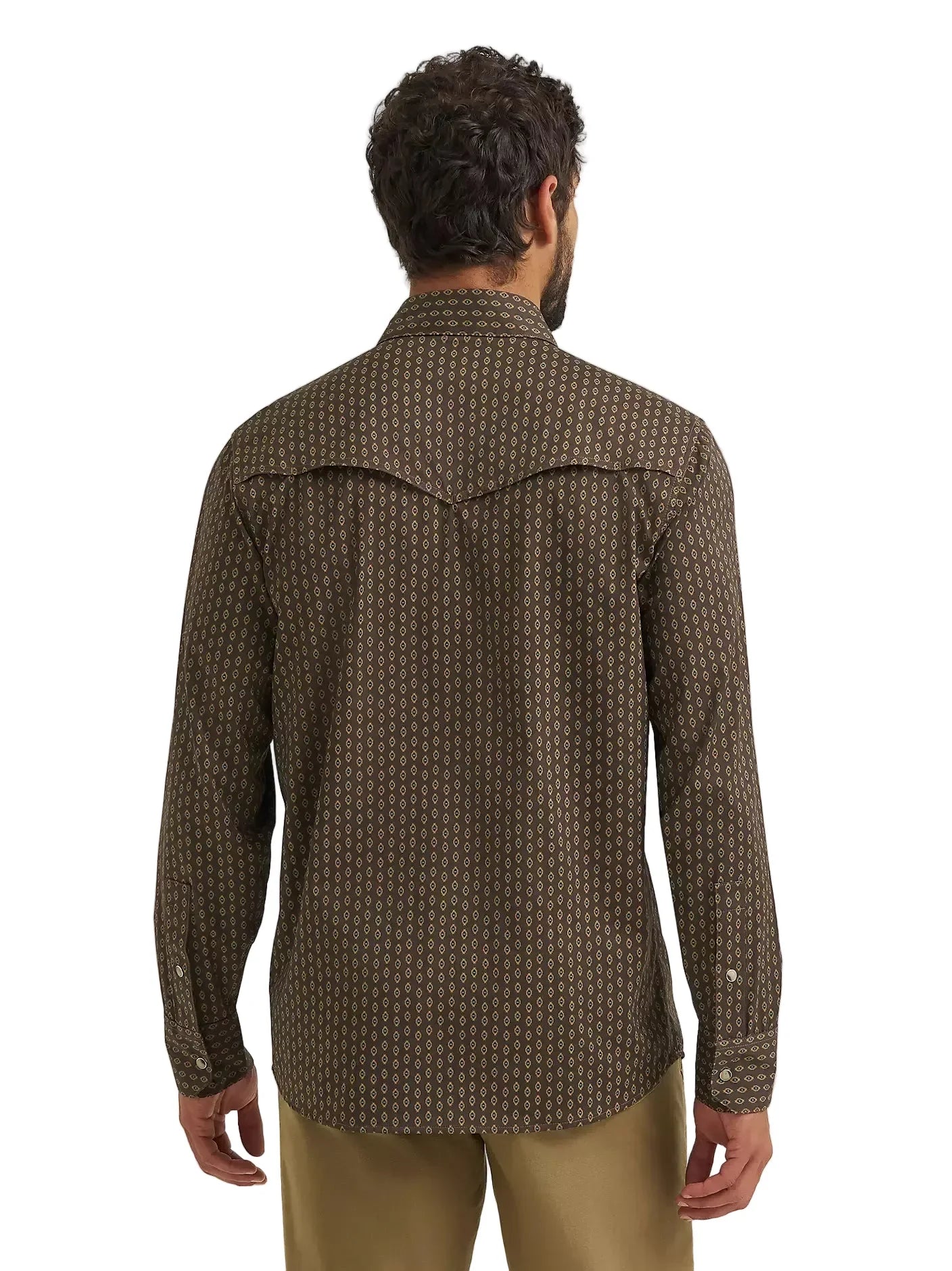 Men's Wrangler Turkish Coffee All Terrain Gear Technical Shirt 112382502