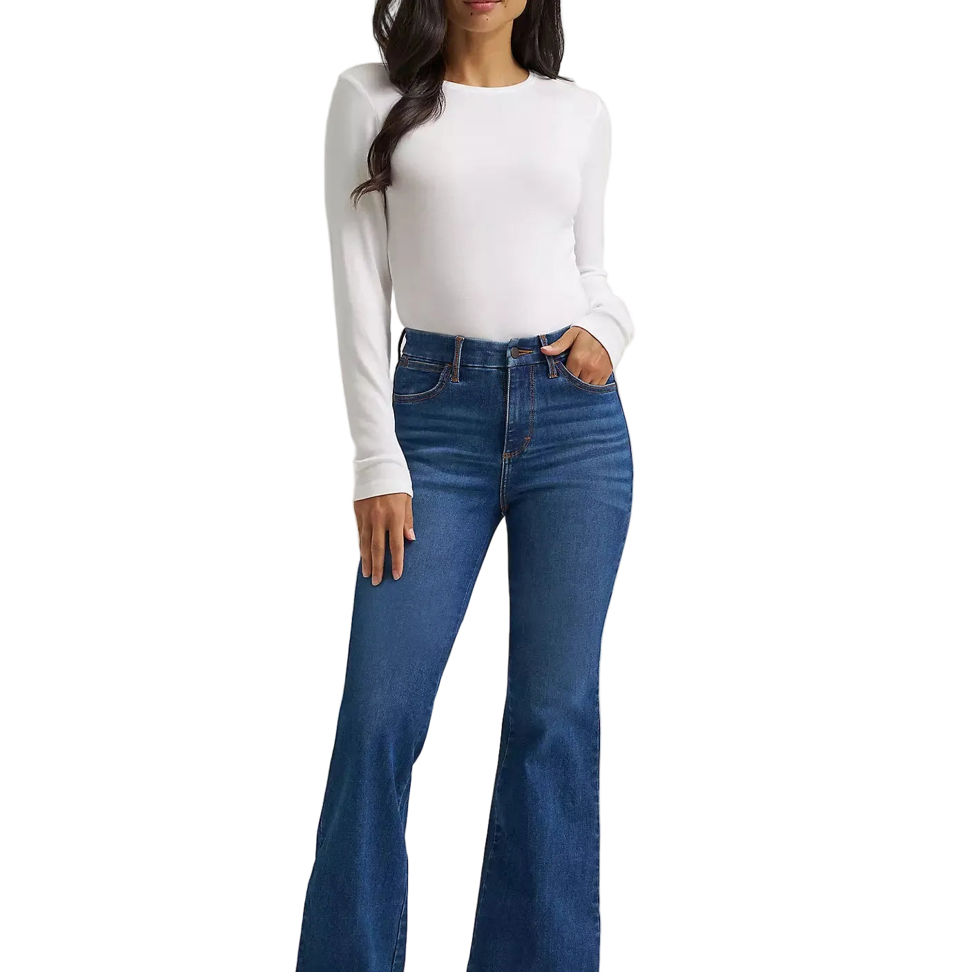 Women's Wrangler Reina Bespoke High Rise Trouser Jeans 112382765