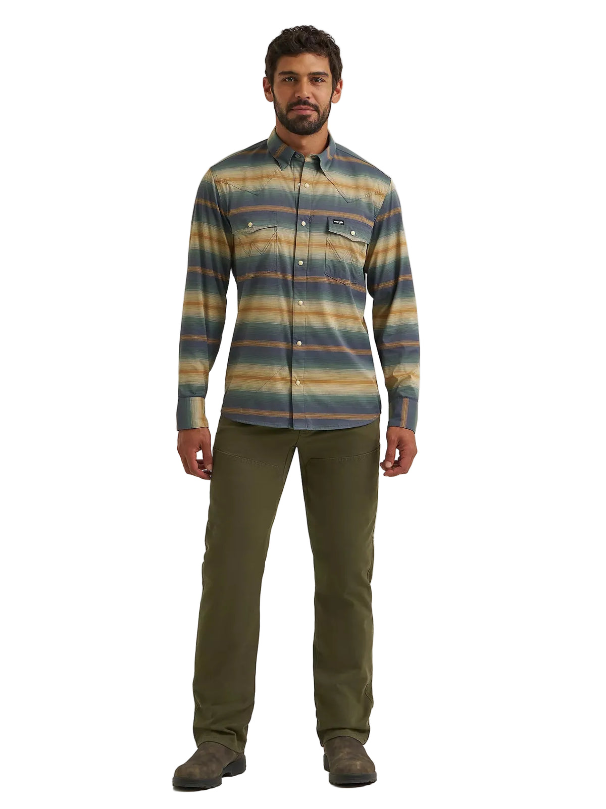 Wrangler Men's Turbulence All Terrain Gear Technical Shirt 112384243