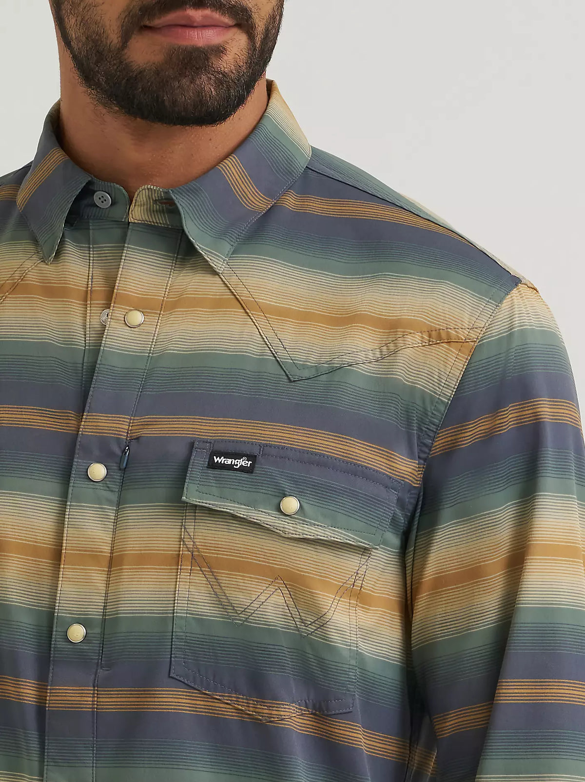 Wrangler Men's Turbulence All Terrain Gear Technical Shirt 112384243