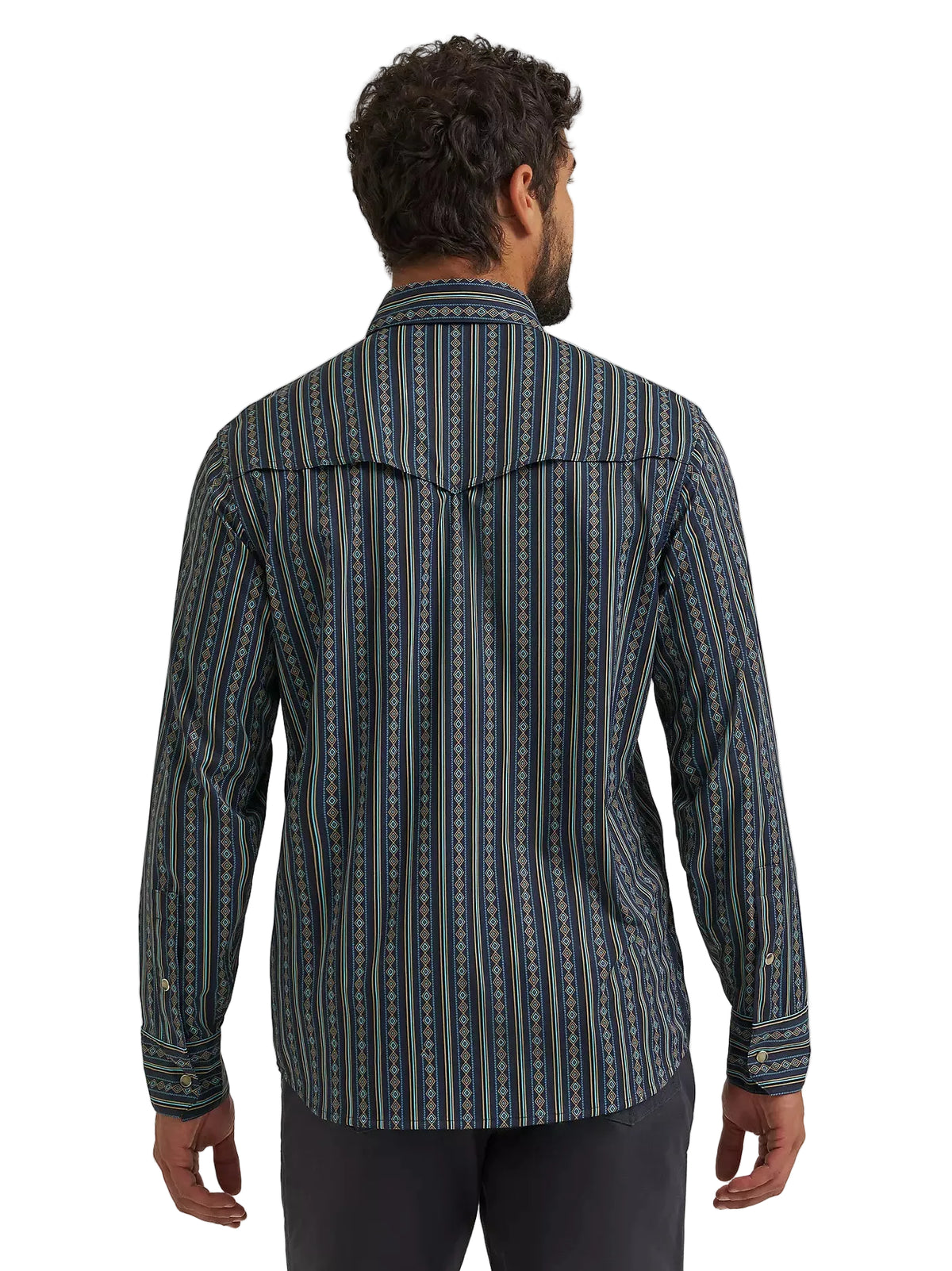 Wrangler Men's Dark Sapphire All Terrain Gear Technical Shirt 112384280