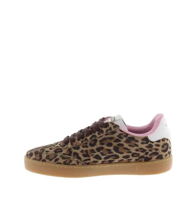 Women's Victoria Berlin Leopard Suede & Contrast Casual Shoes 1126205