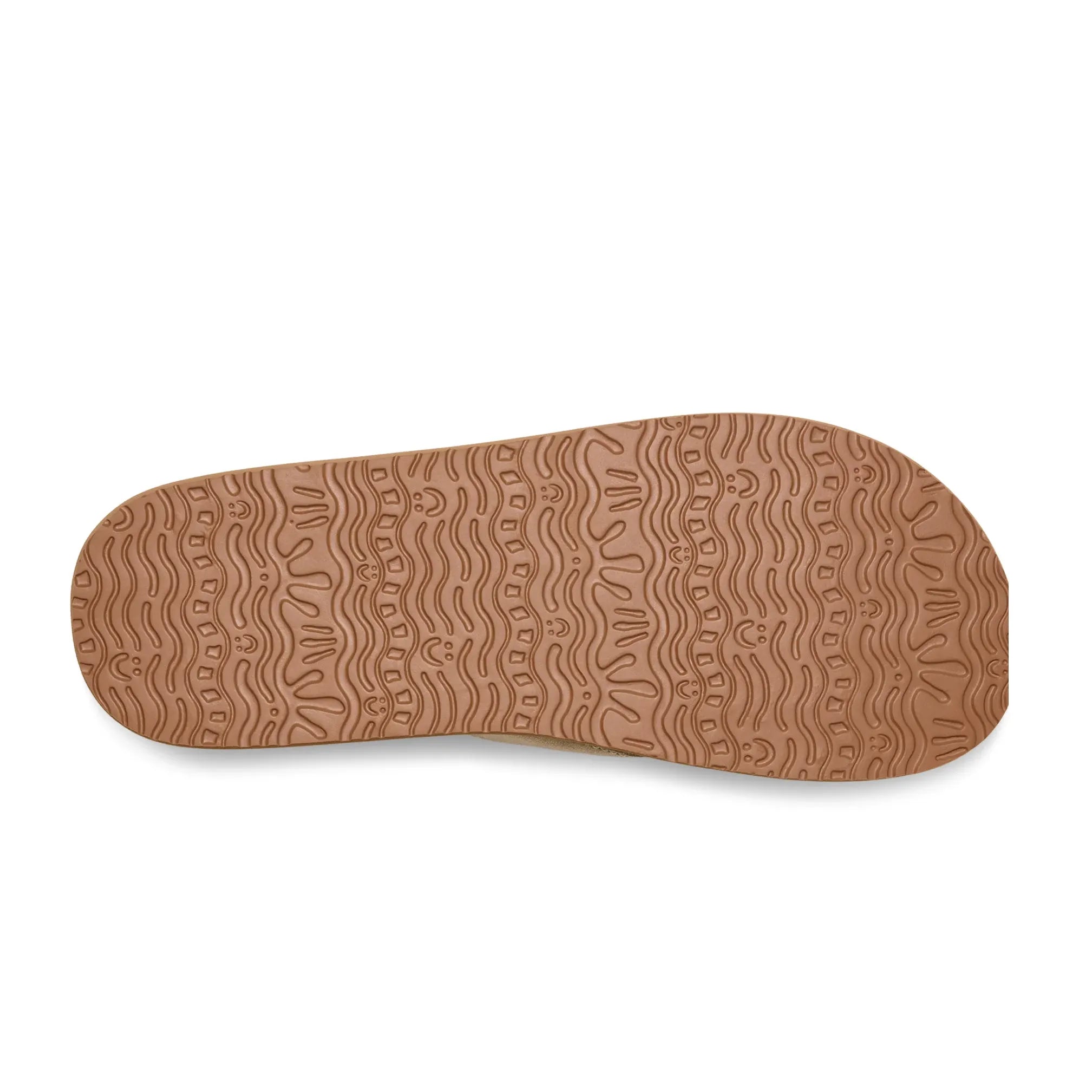 Men's Sanuk Champagne Yogo Mat II Metallic Flip Flops 1169730-CHMP