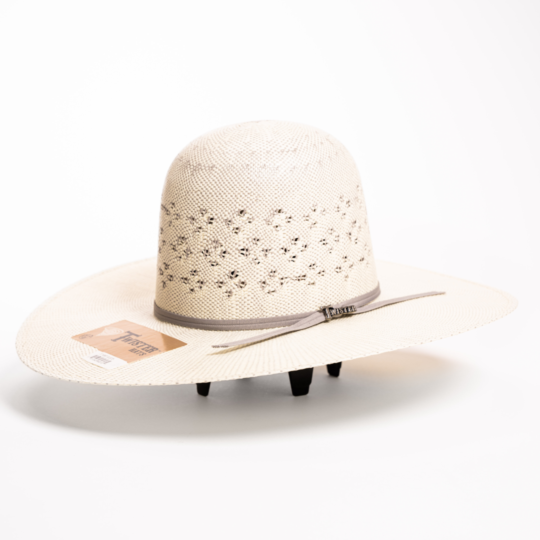 Twister Bangora 4.5" Straw Hat T71667 - Crazy House Western Wear