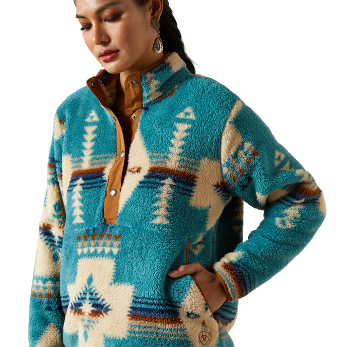 Women's Ariat Berber Snap Front Sweatshirt 10062613