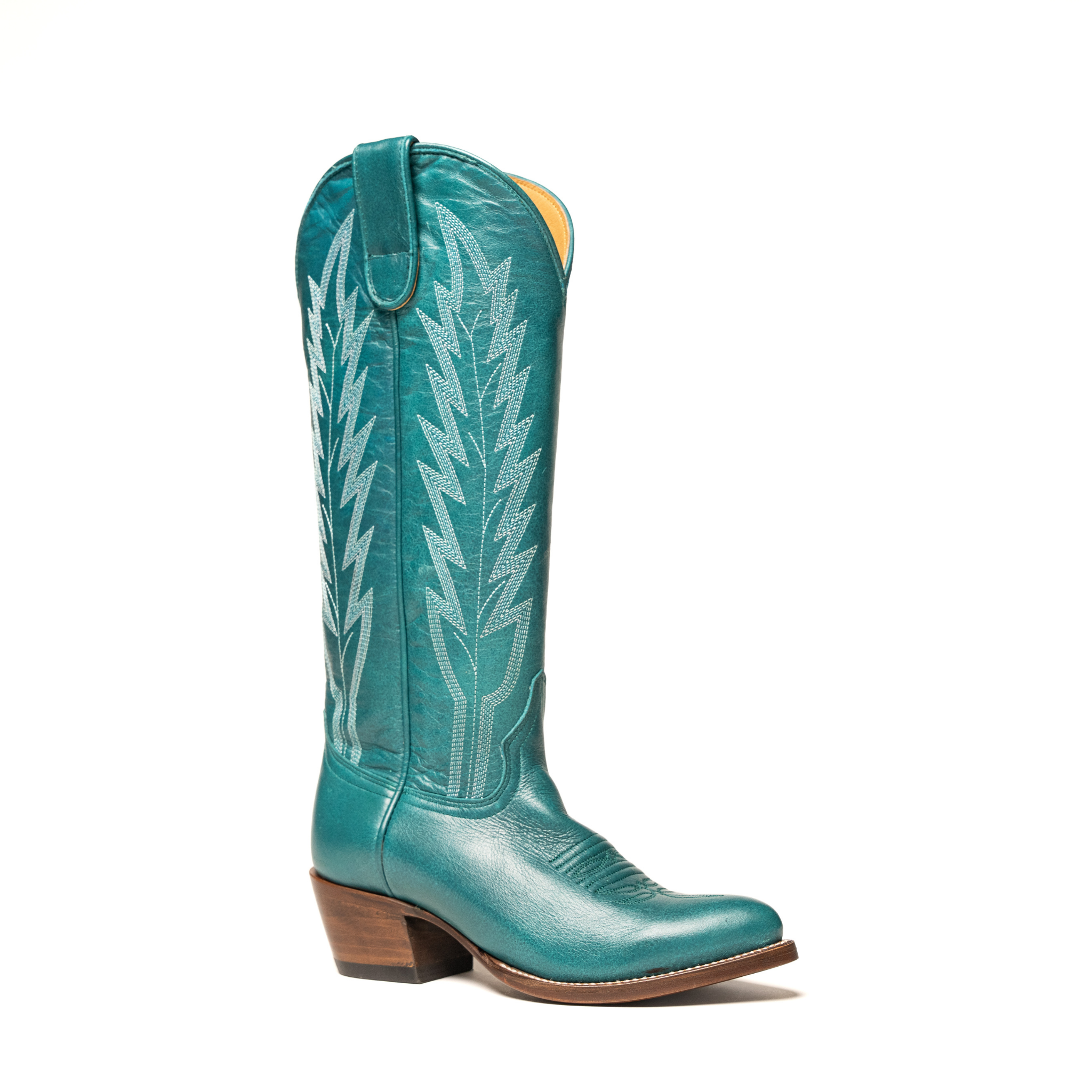 Women's Macie Bean Turquoise Boot with 15" M5236 - Crazy House Western Wear
