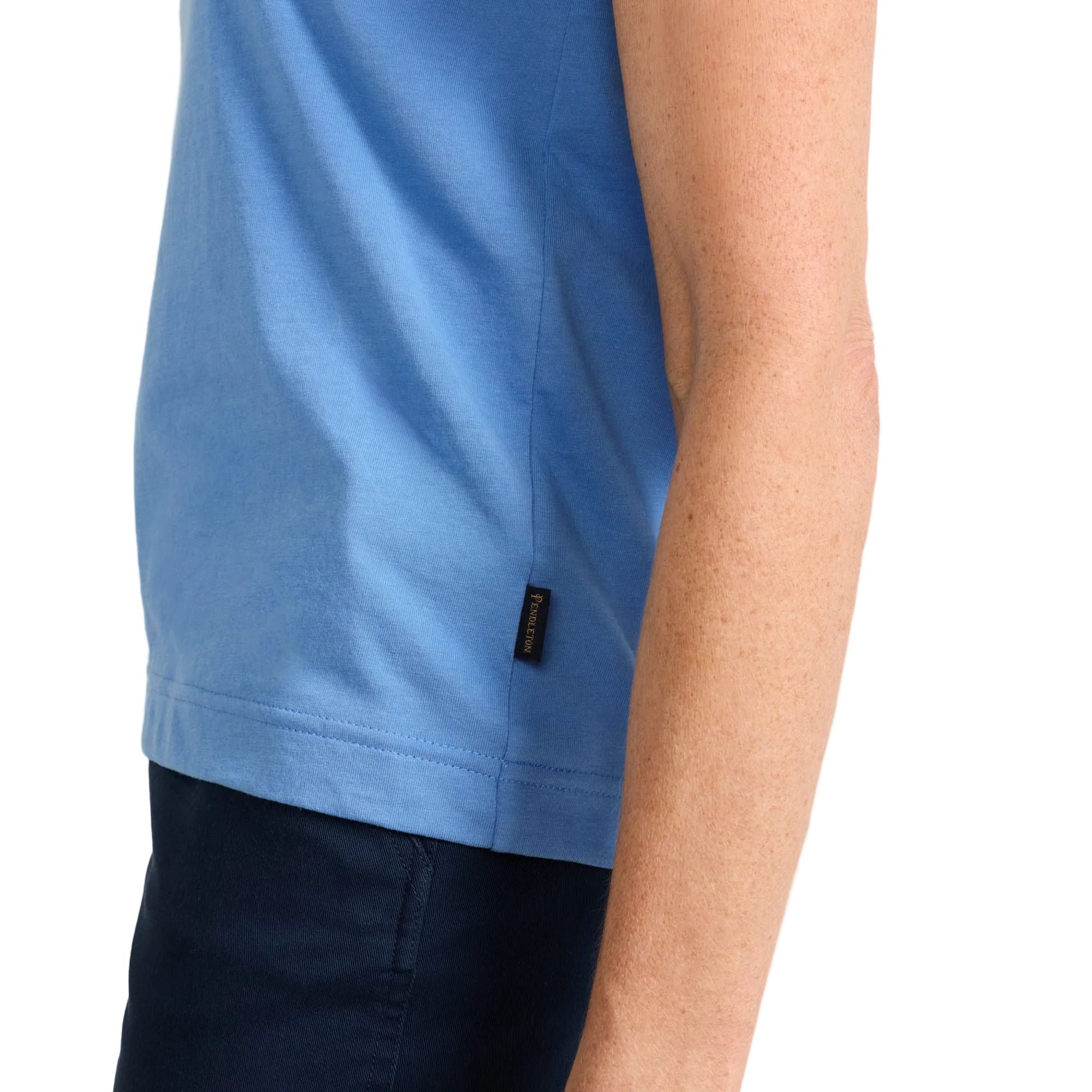 Women's Pendleton Lapis Blue Deschutes T-shirt TB360-87531