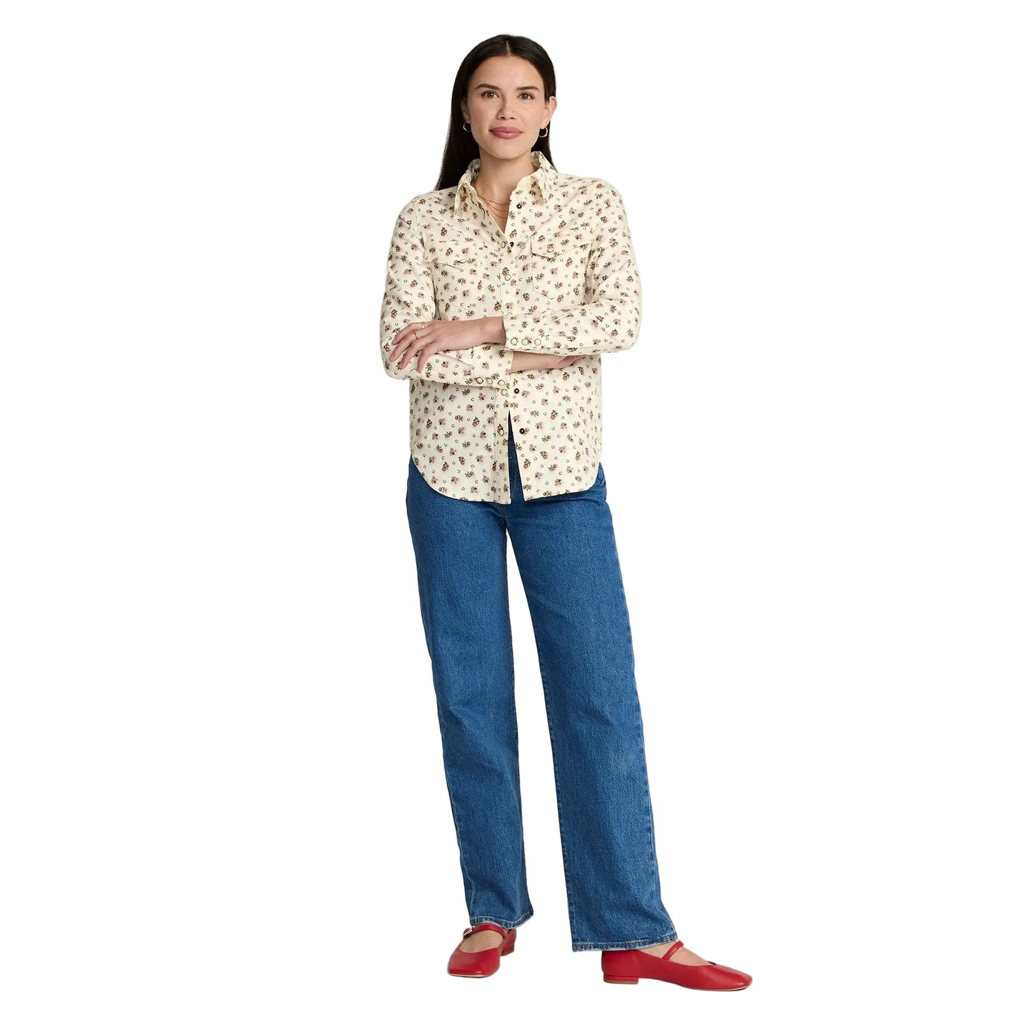 Women's Pendleton Floral Gambler Shirt TM622-84001