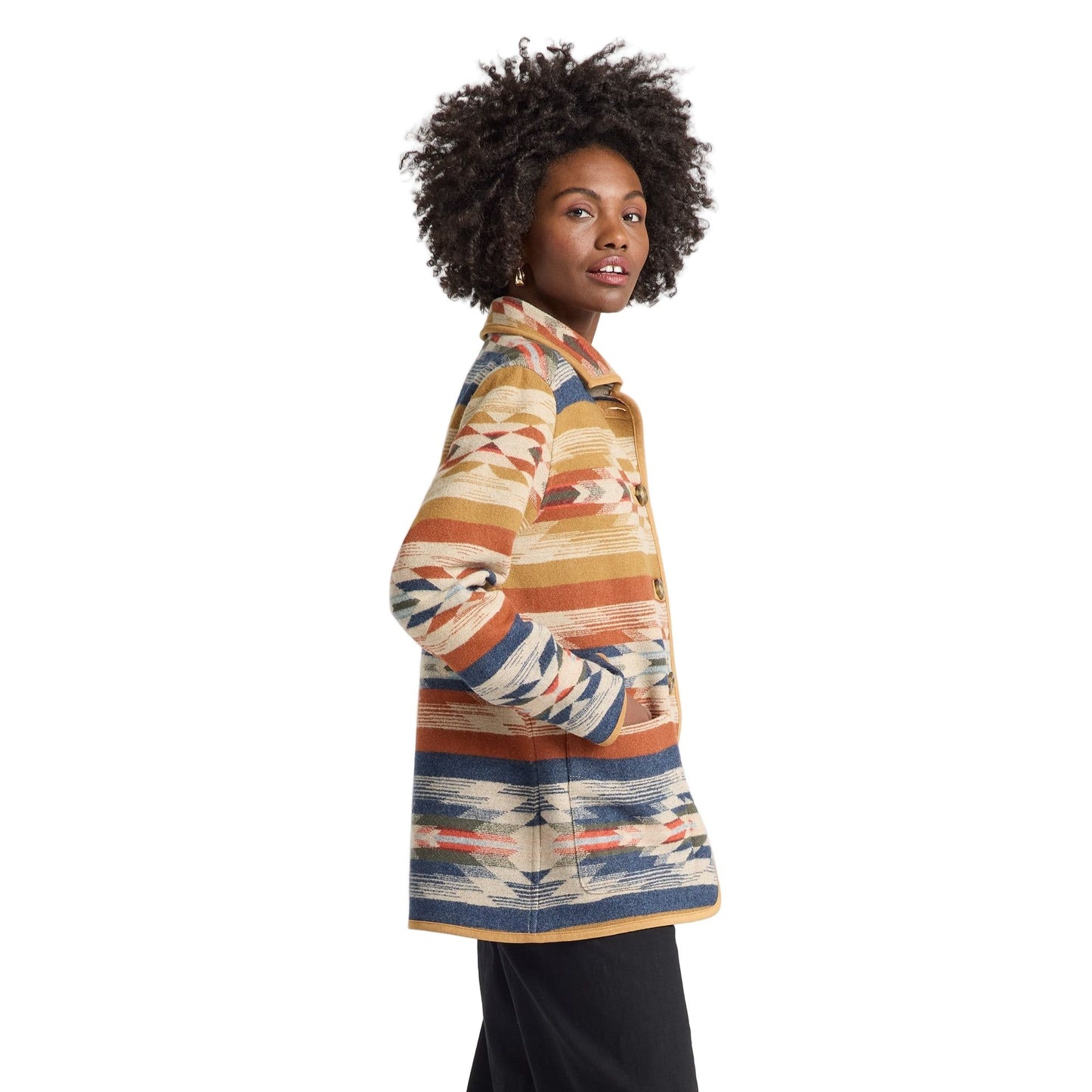 Women's Pendleton Wyeth Falls Reversible Wool Coat TE371-16154