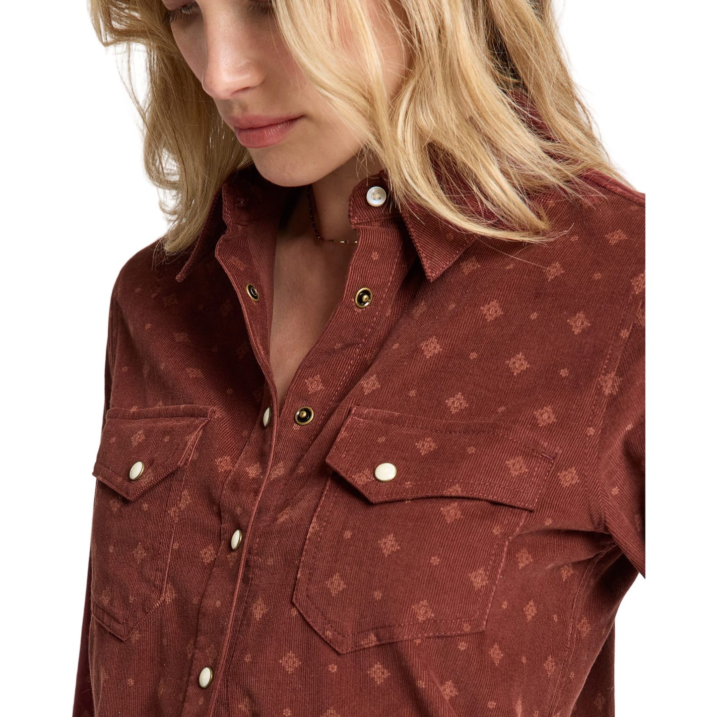 Women's Pendleton Corduroy Gambler Shirt TM624-84002