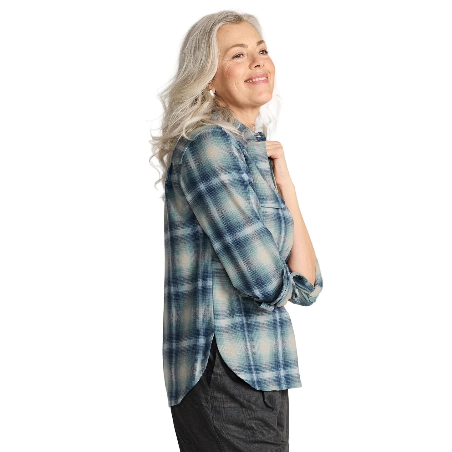Women's Pendleton Plaid Board Shirt TM616-32740