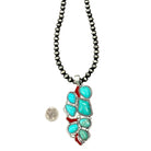 Women's Isac 30" Navajo Pearl Turquoise Necklace